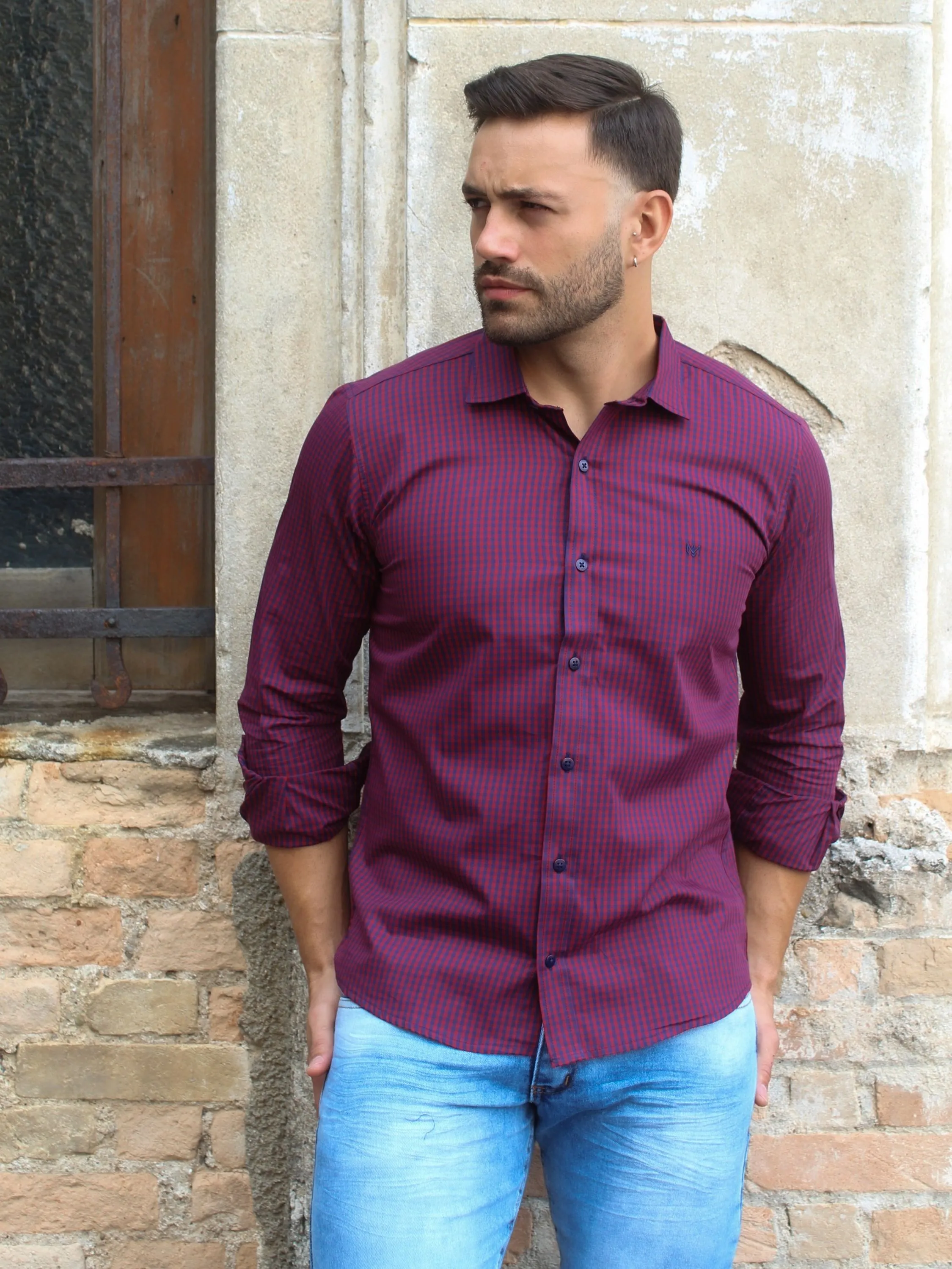 CAMISA TRICOLINE  ALGODÃO