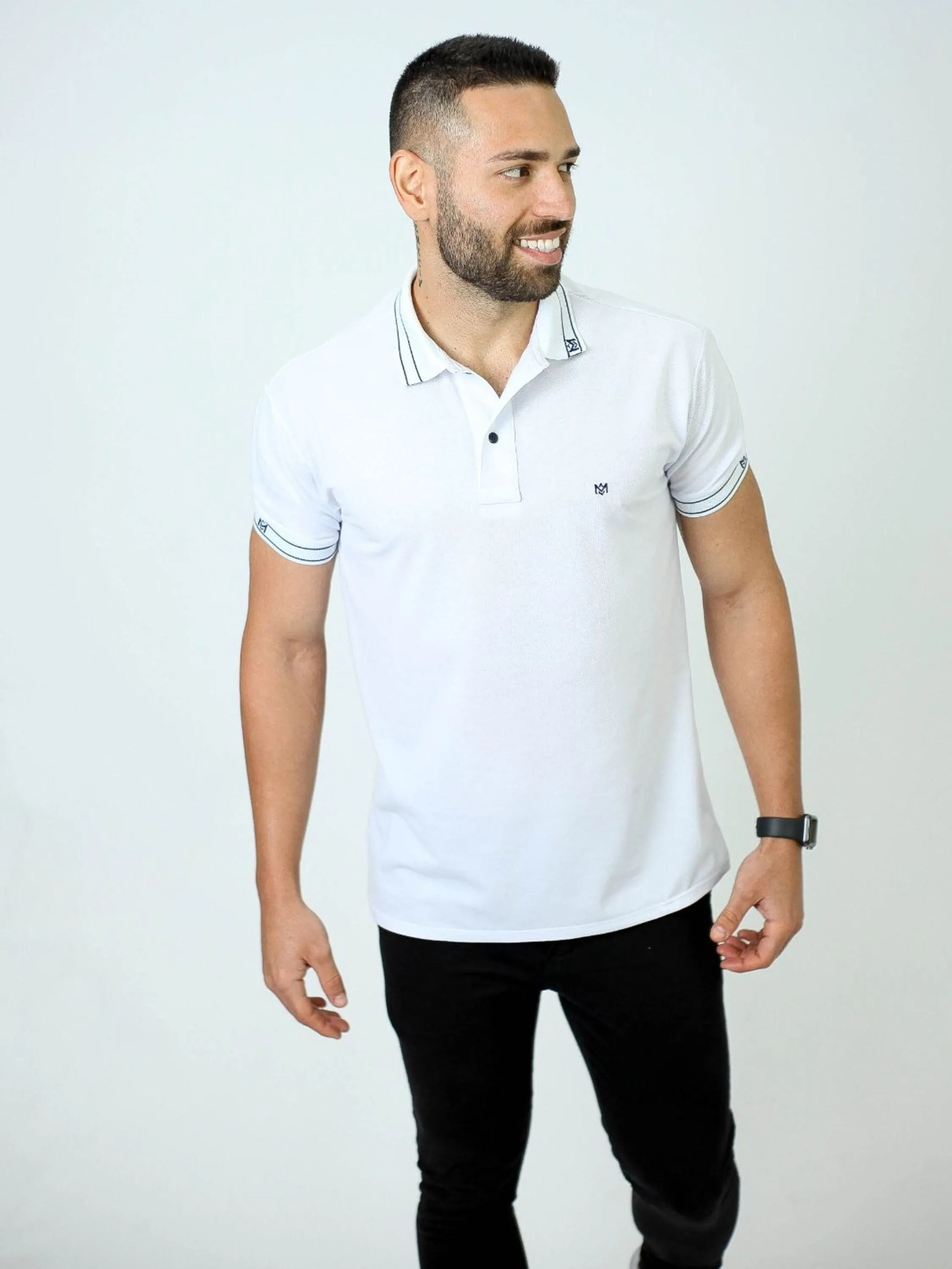 CAMISA GOLA POLO MALHA PIQUET