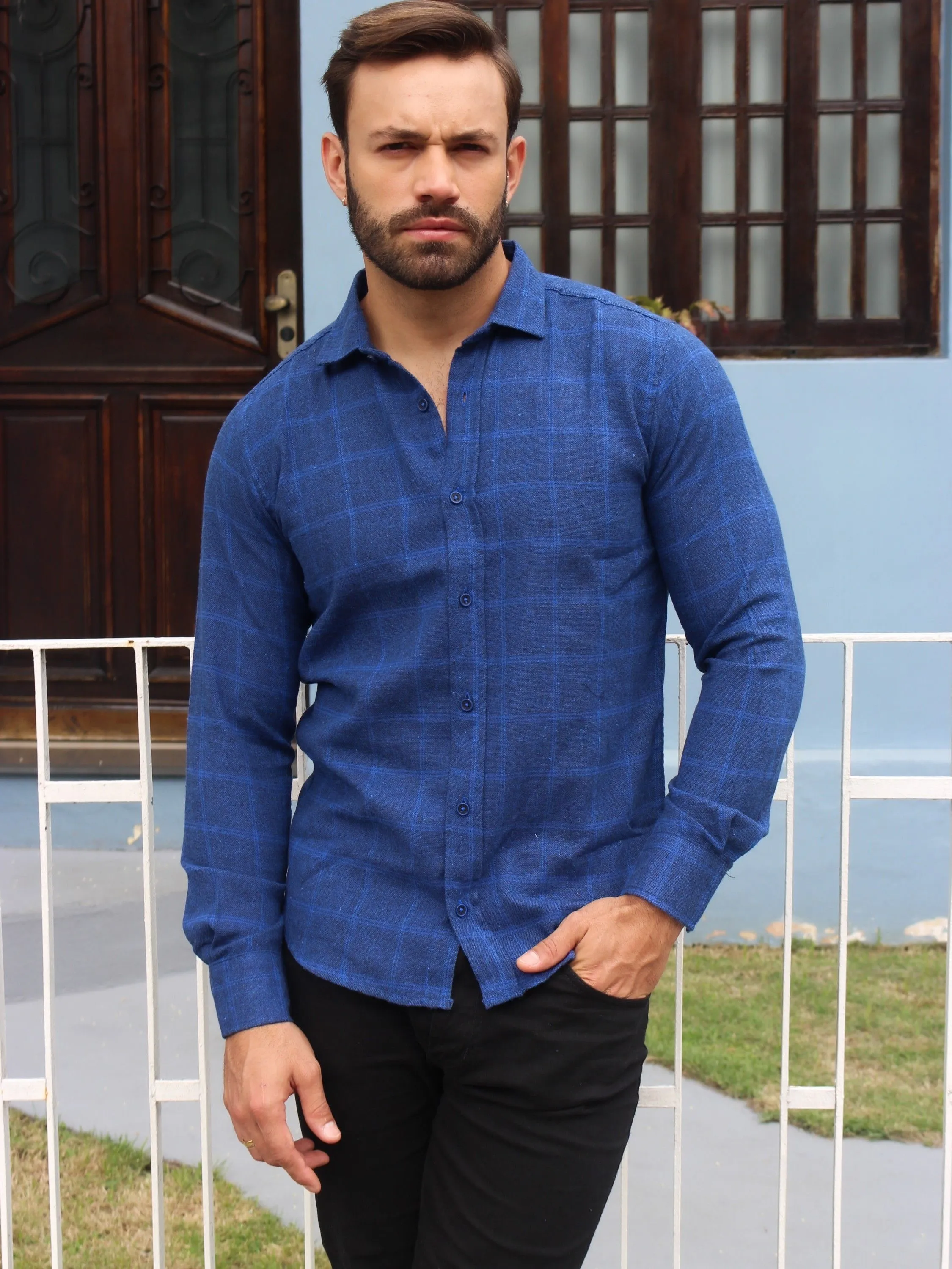 R9000 CAMISA XADREX FLANELADA