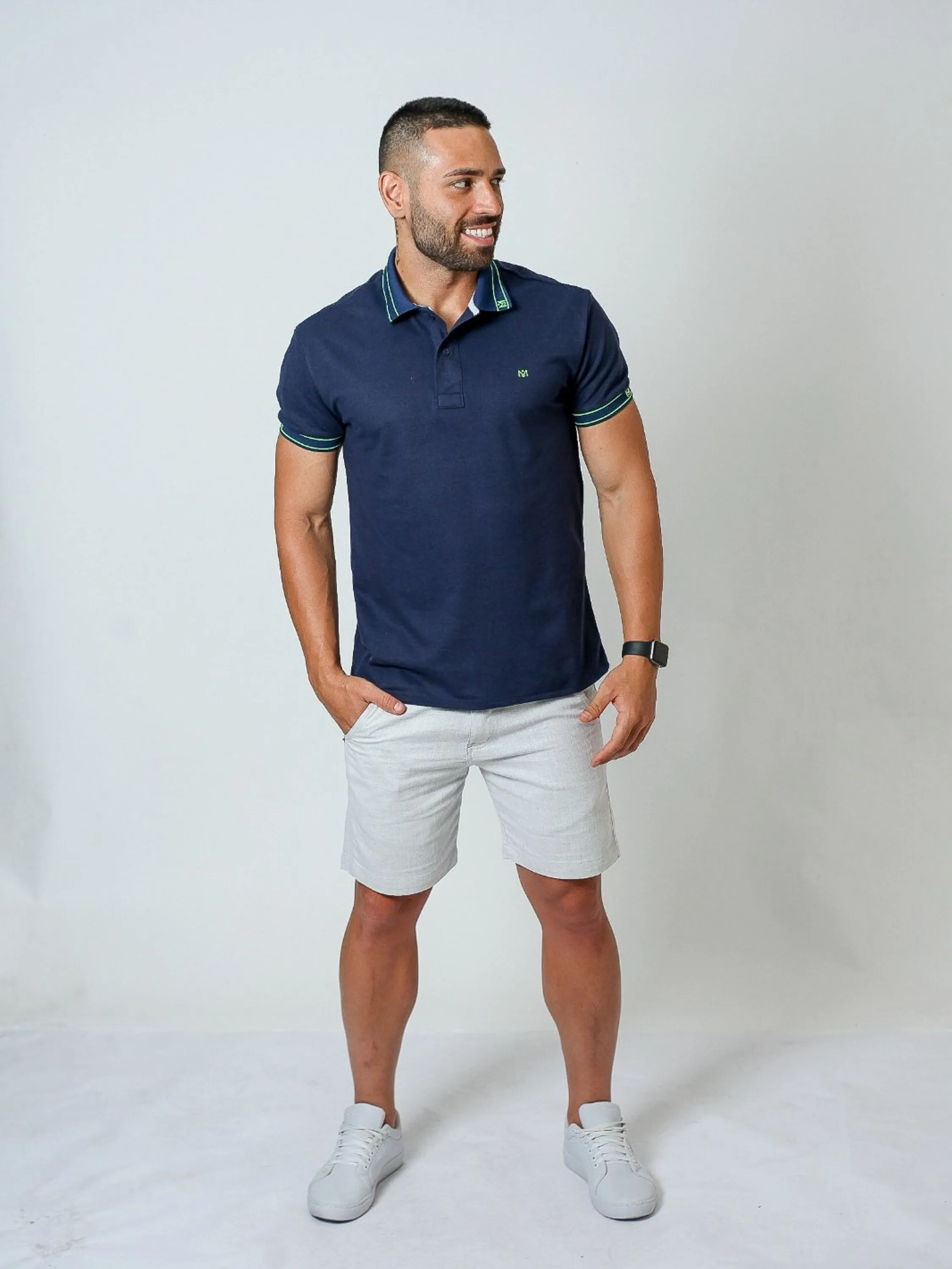 CAMISA GOLA POLO MALHA PIQUET