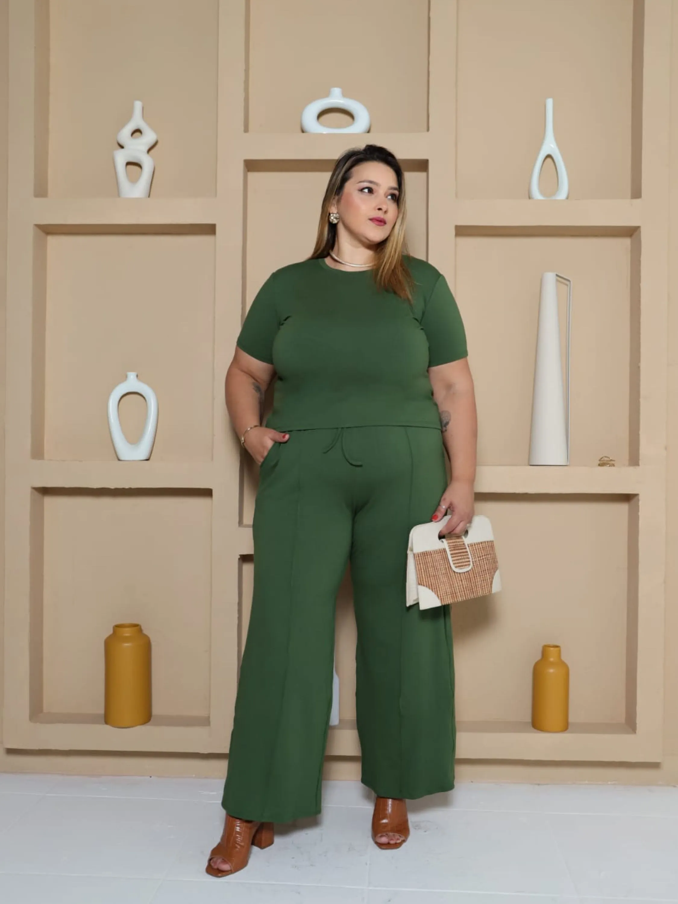 Conjunto Plus size Moletinho G1 ,G2 ,G3