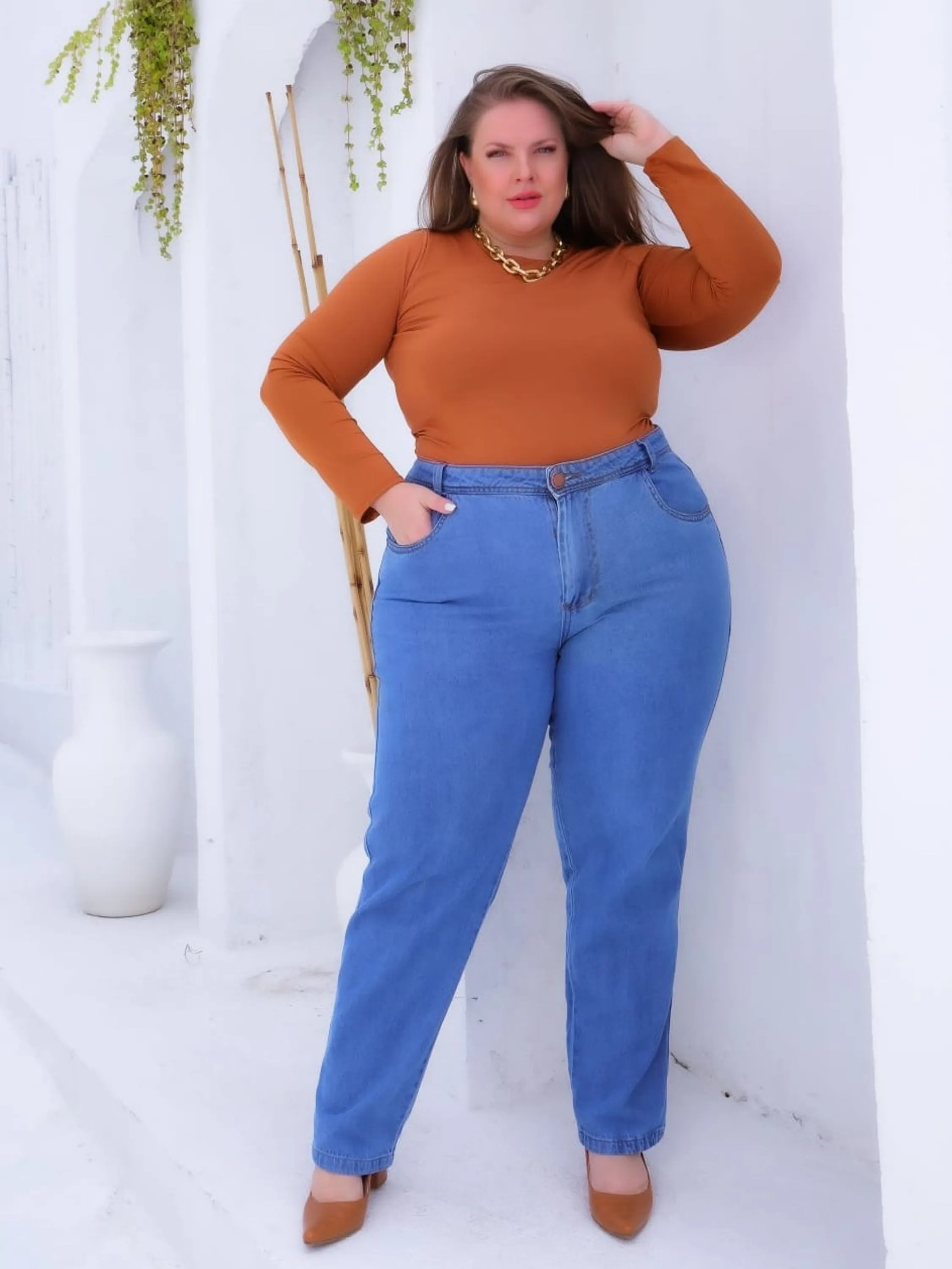 Calça Mon Plus Size