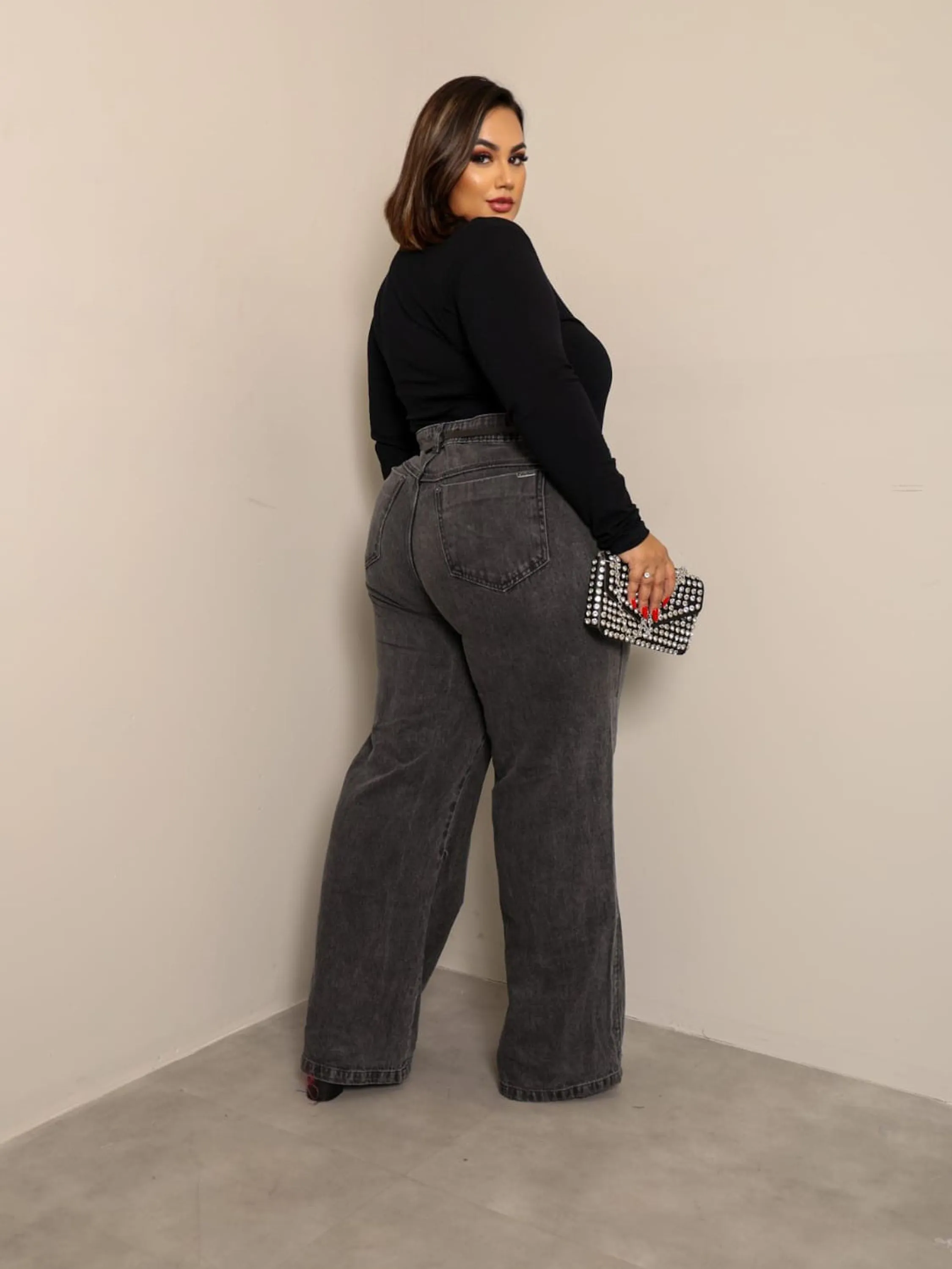 Whide Leg Pantalona Plus Size