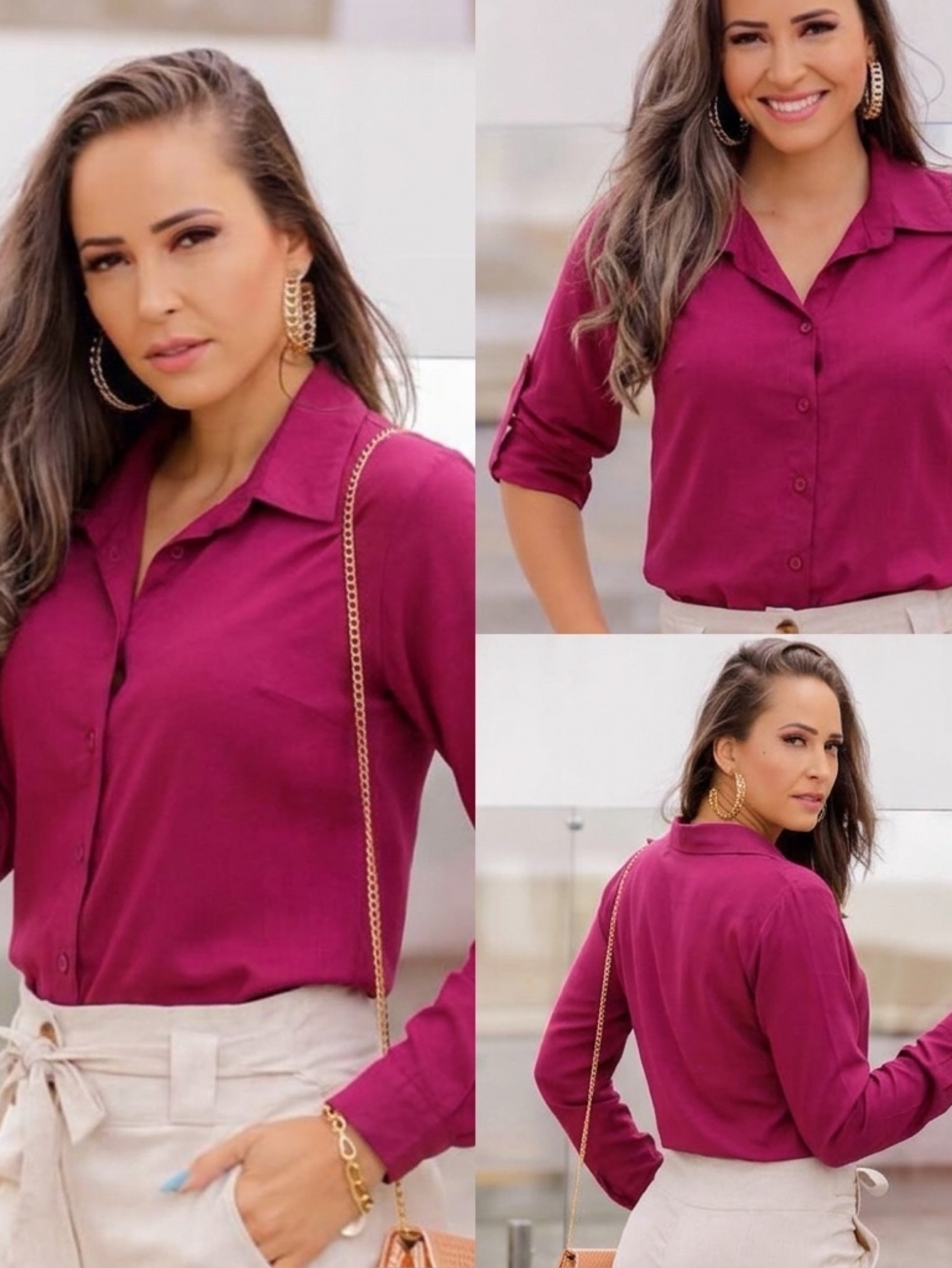 Camisa Premium ViscoLINHO femenino