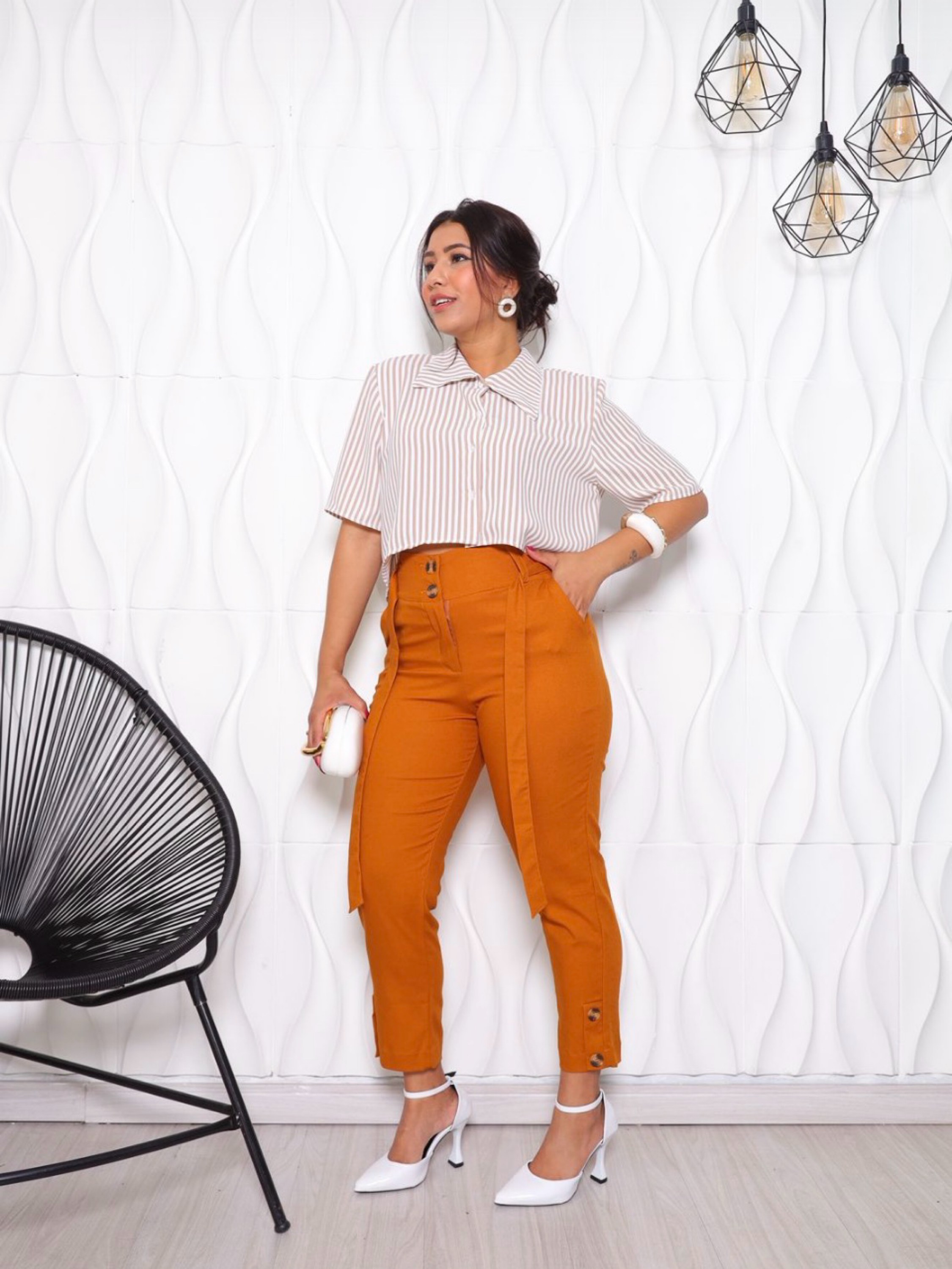 Calça Linho Premium Elastano