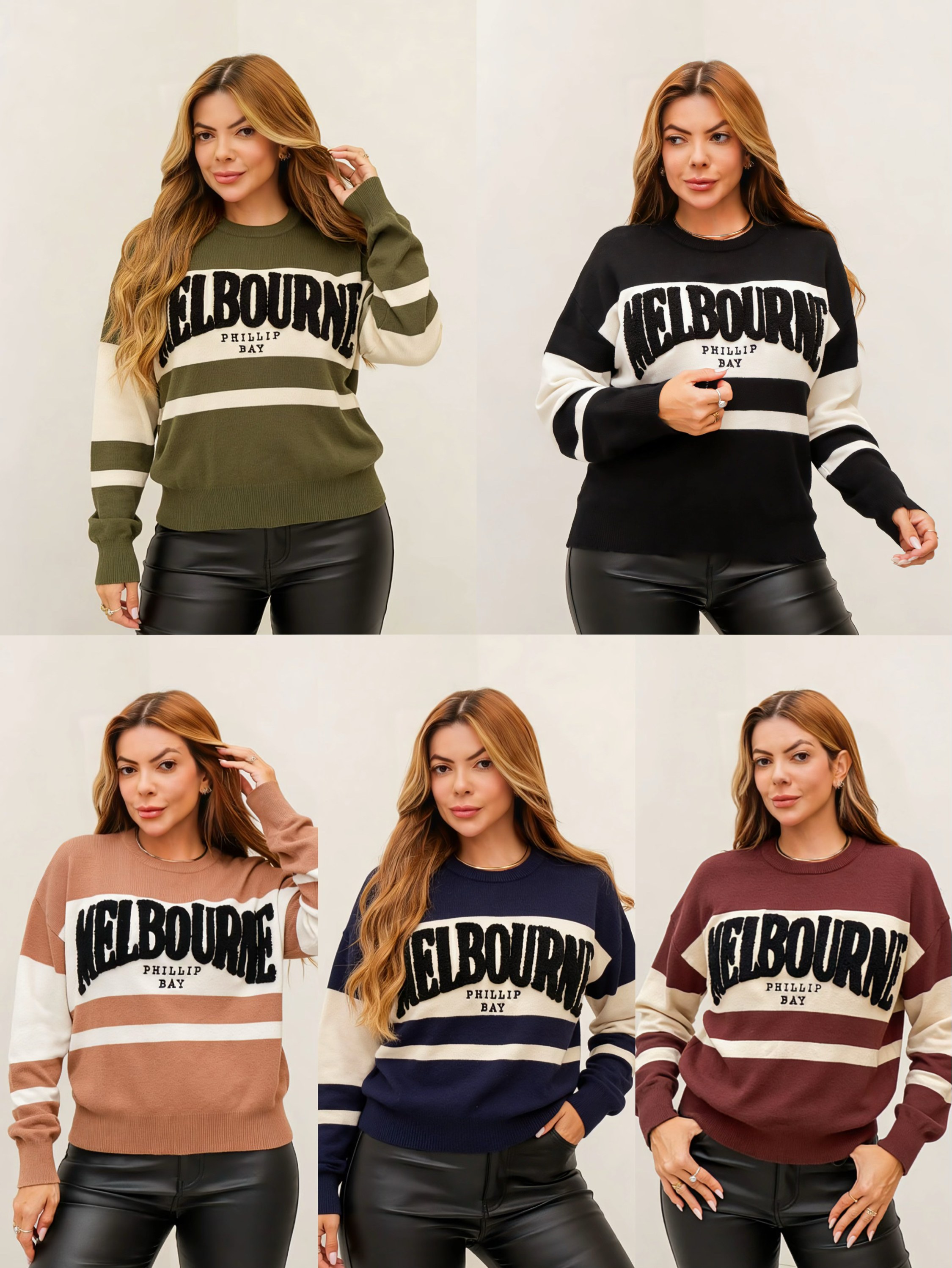 Blusa modal lãzinha grosso com bordado Isabella moda