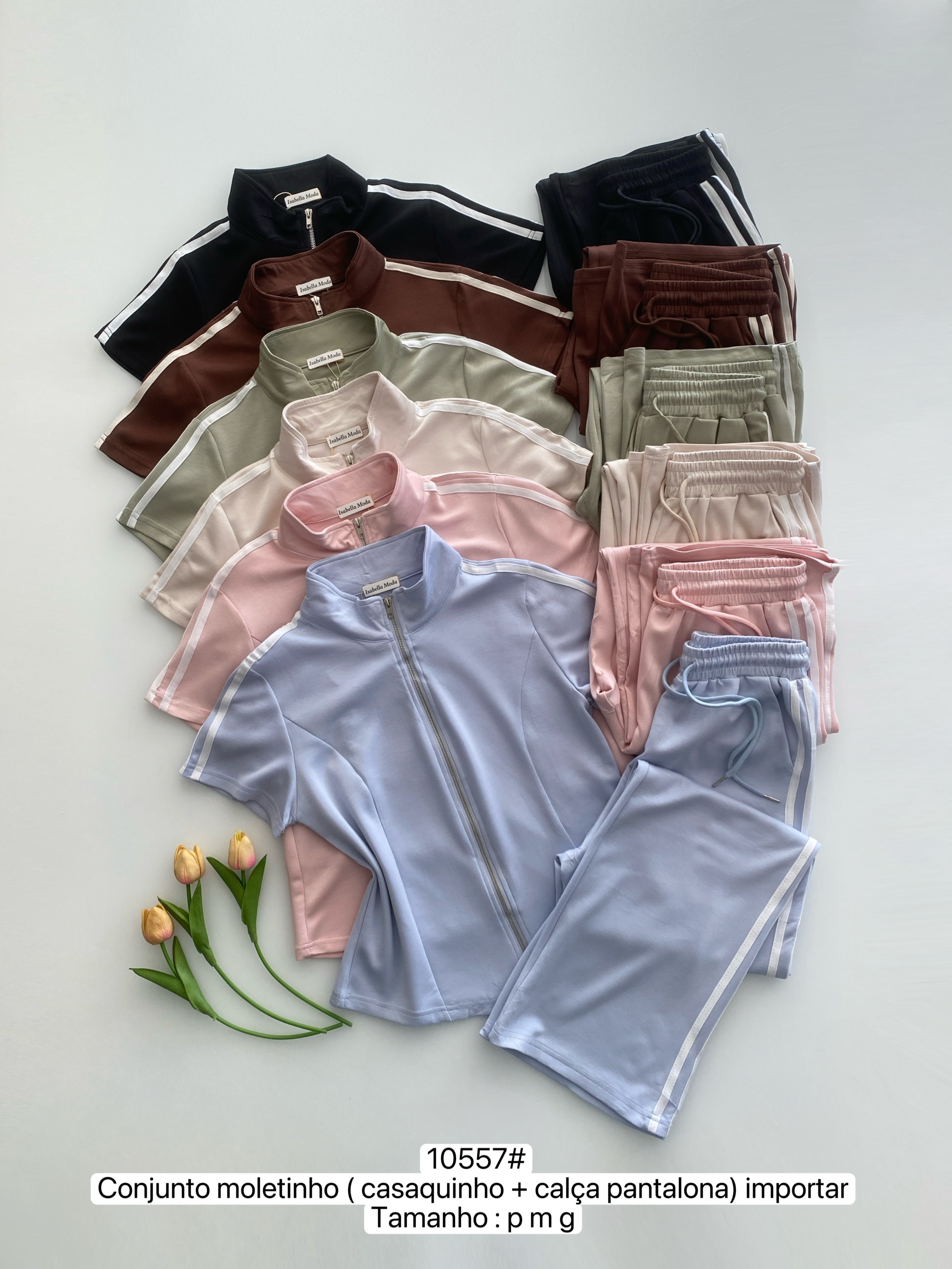 10557# Conjunto moletinho Isabella moda