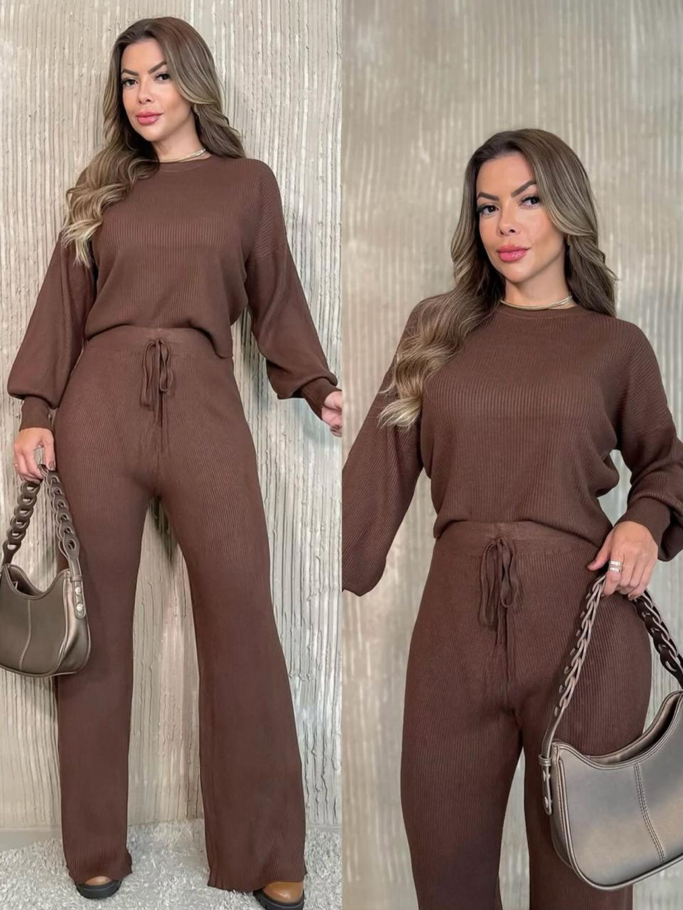 Conjunto modal lãzinha Isabella moda