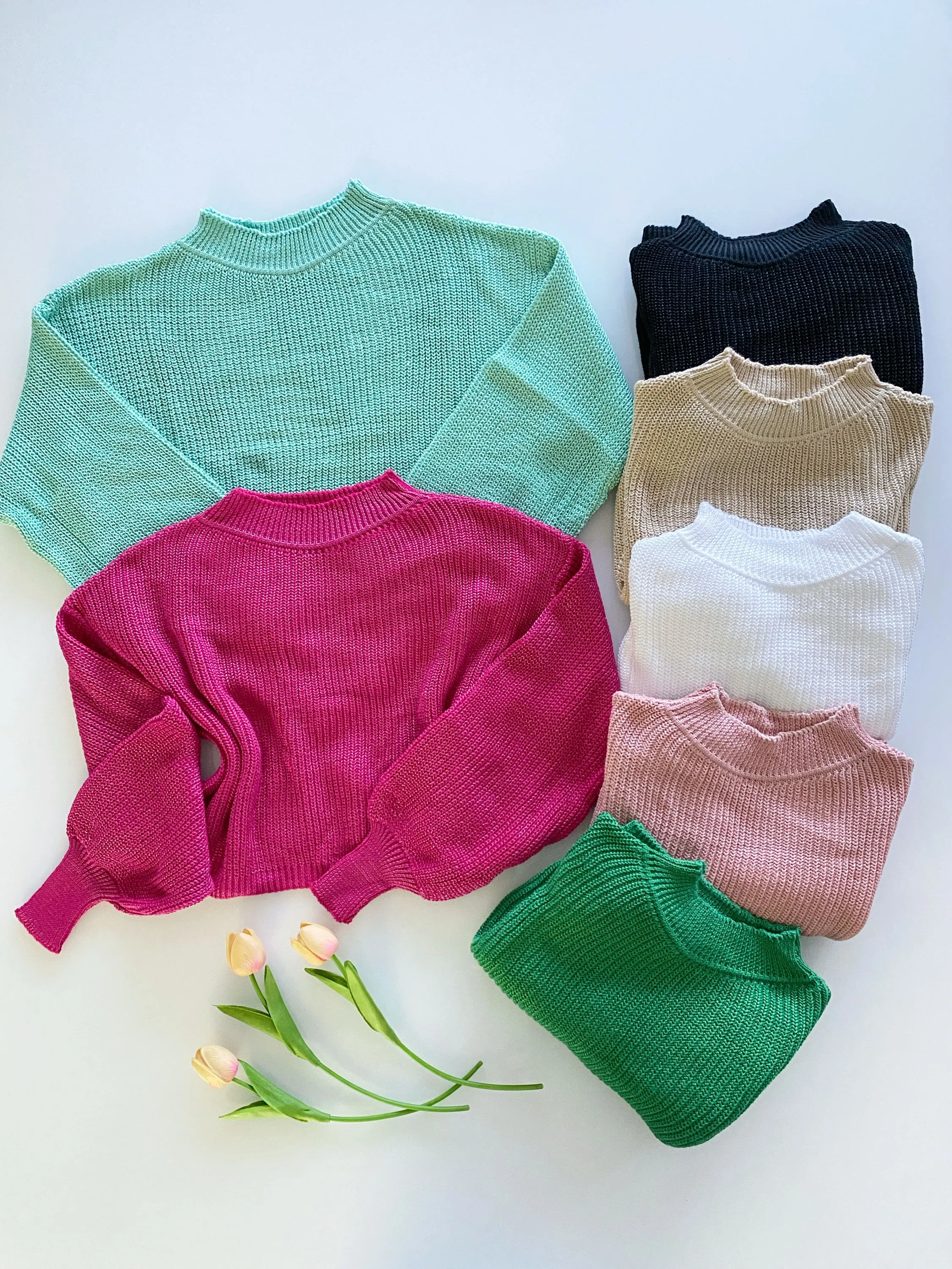 Blusa tricô grosso Isabella moda