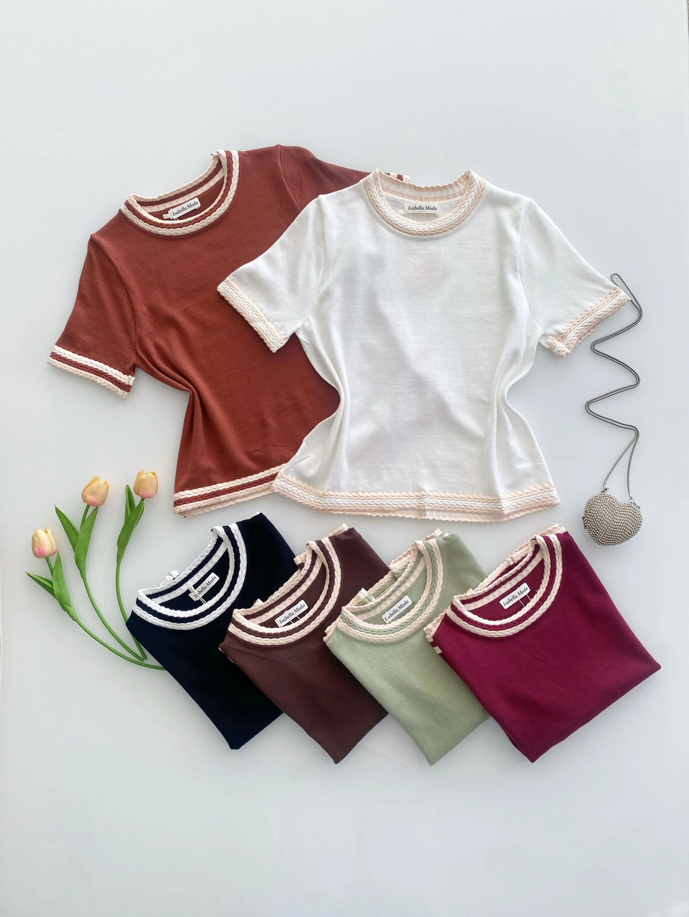 Blusa modal lãzinha Isabella moda