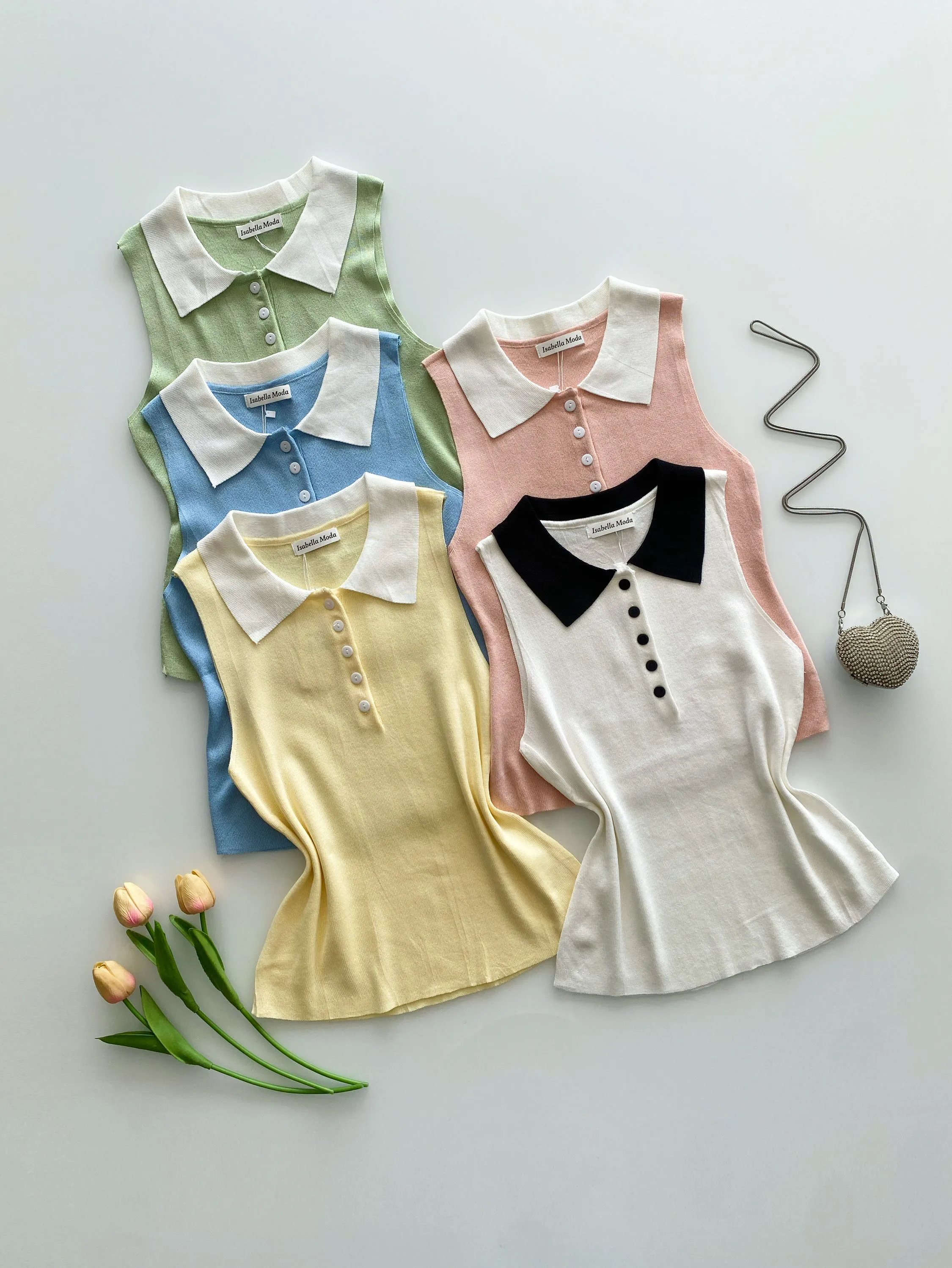 Polo regata modal fresquinho isabella moda