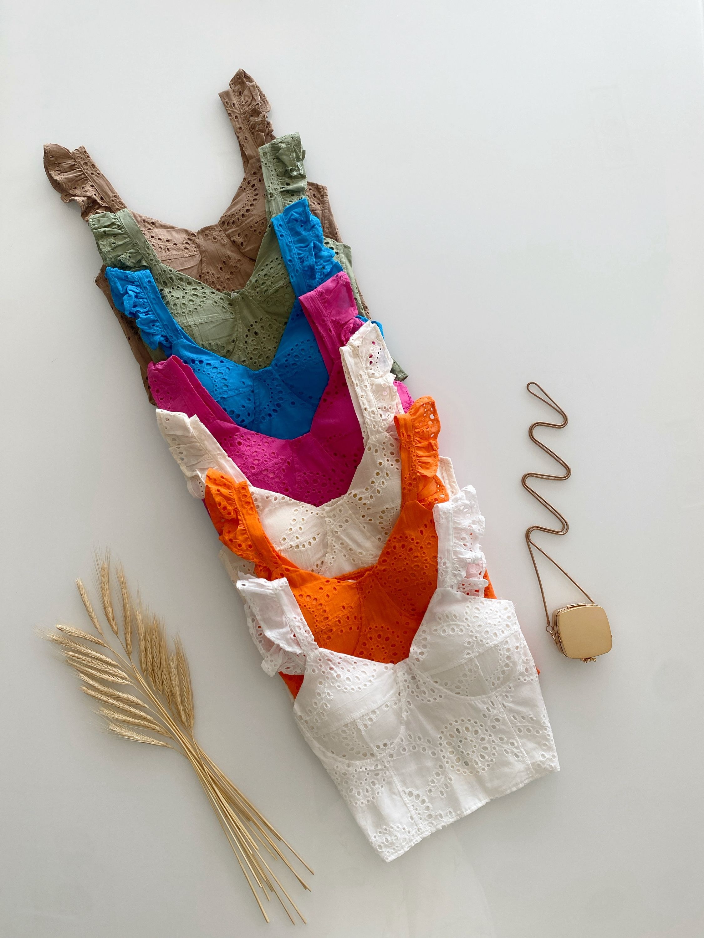 Cropped leise com bojo Isabella moda