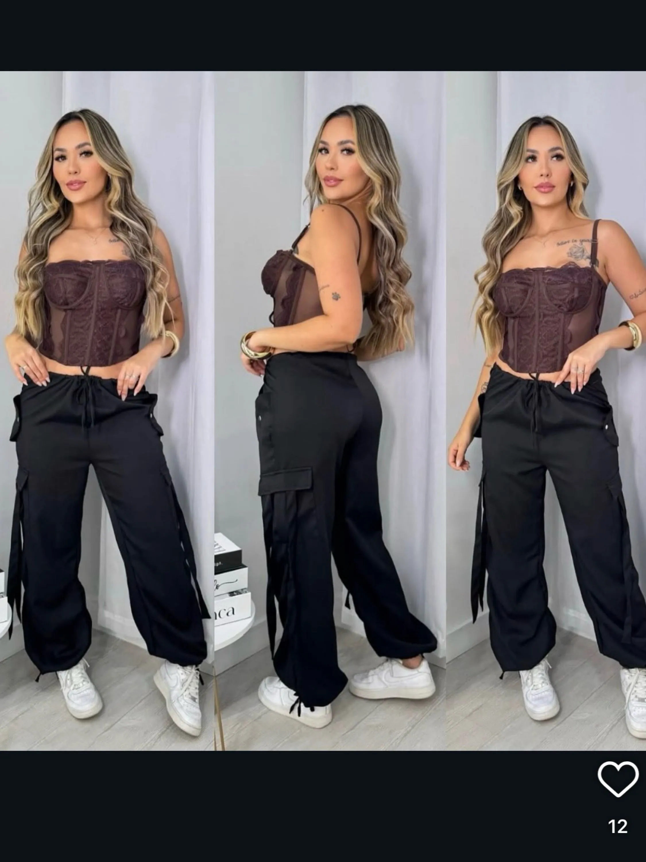 Calça parachute