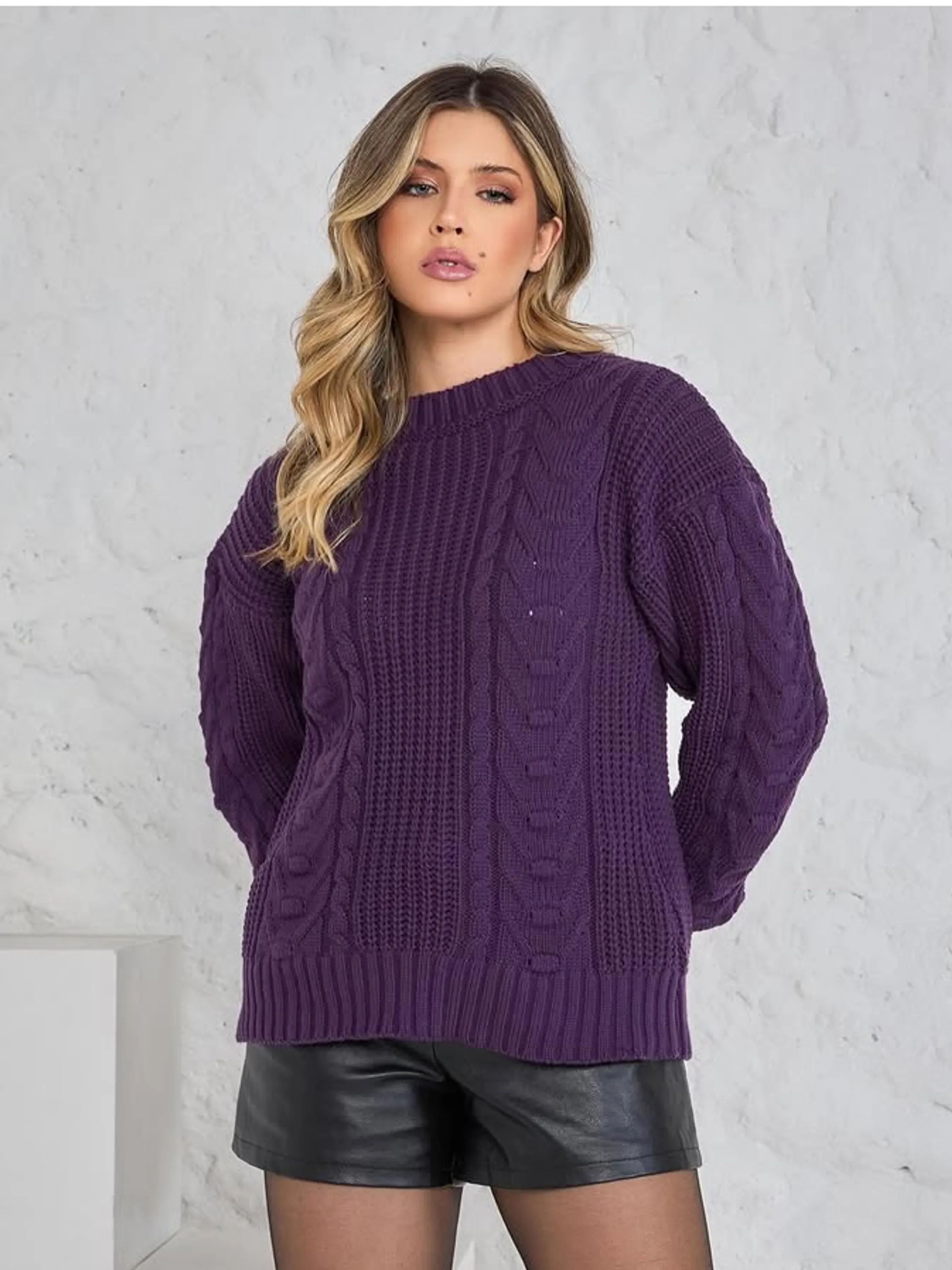 Blusa tricot