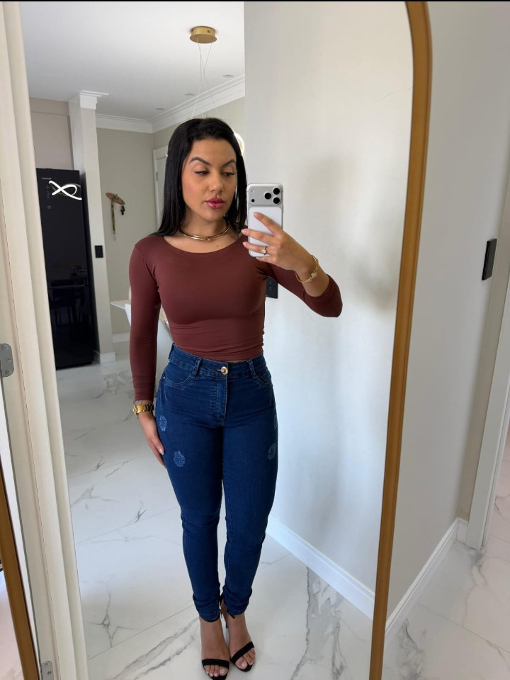 Calça jeans legging