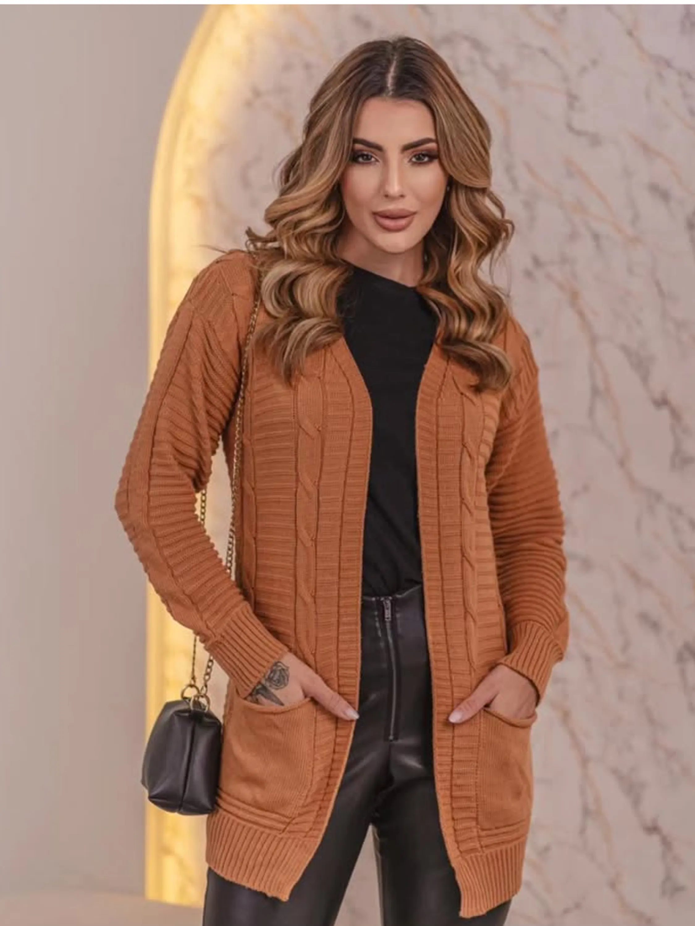 Casaco tricot