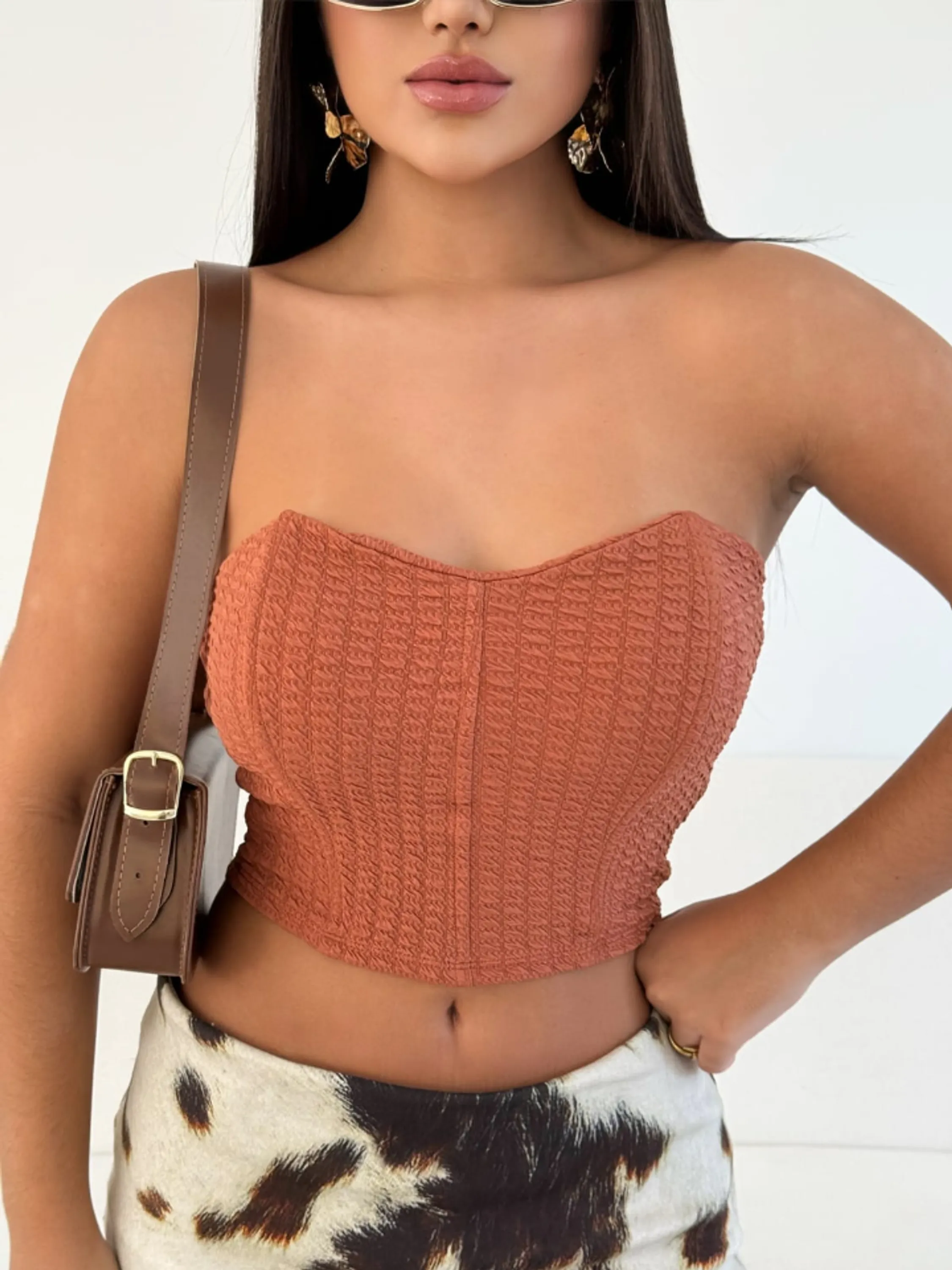 Cropped Corselê