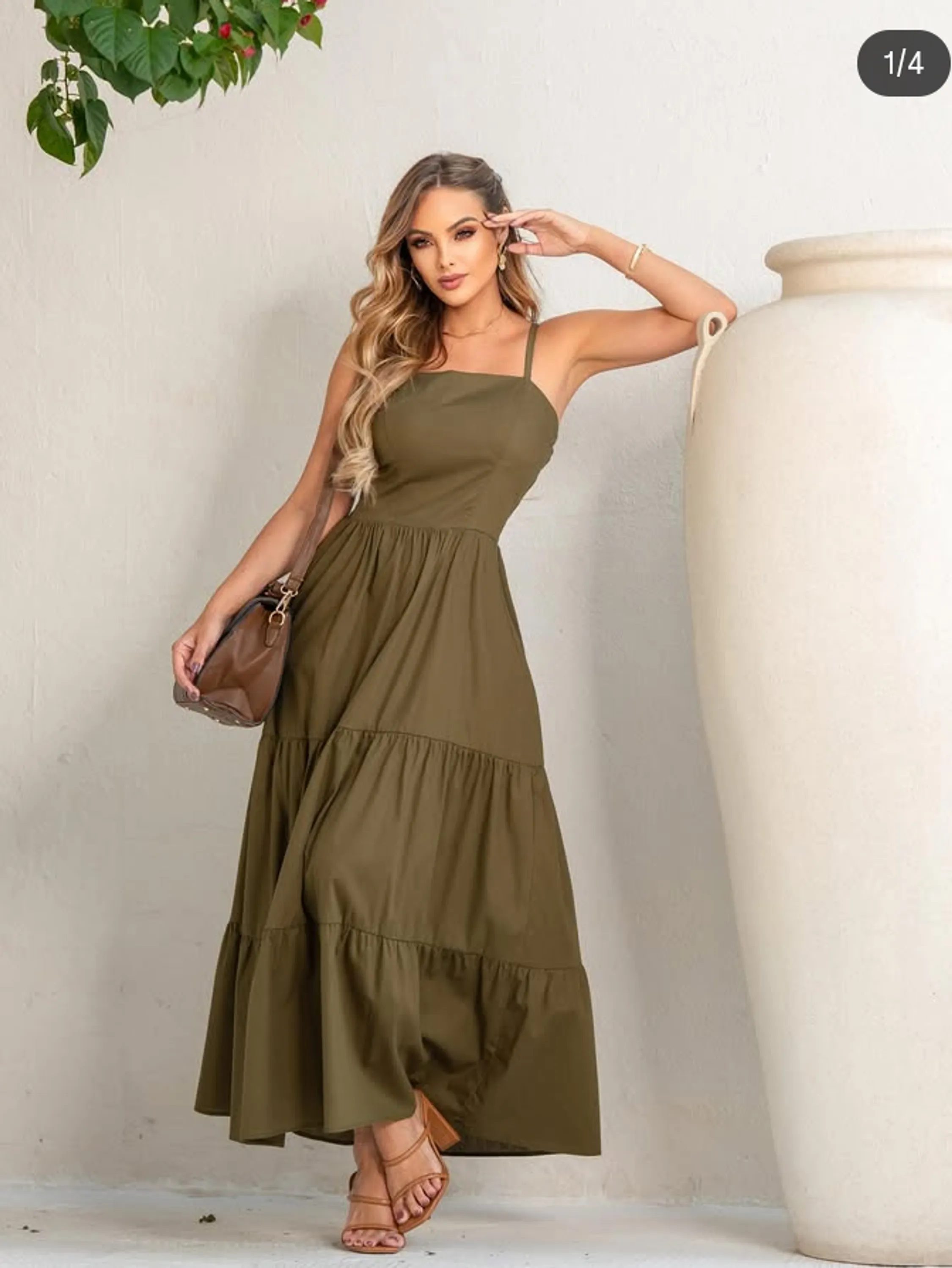 Vestido Tricoline