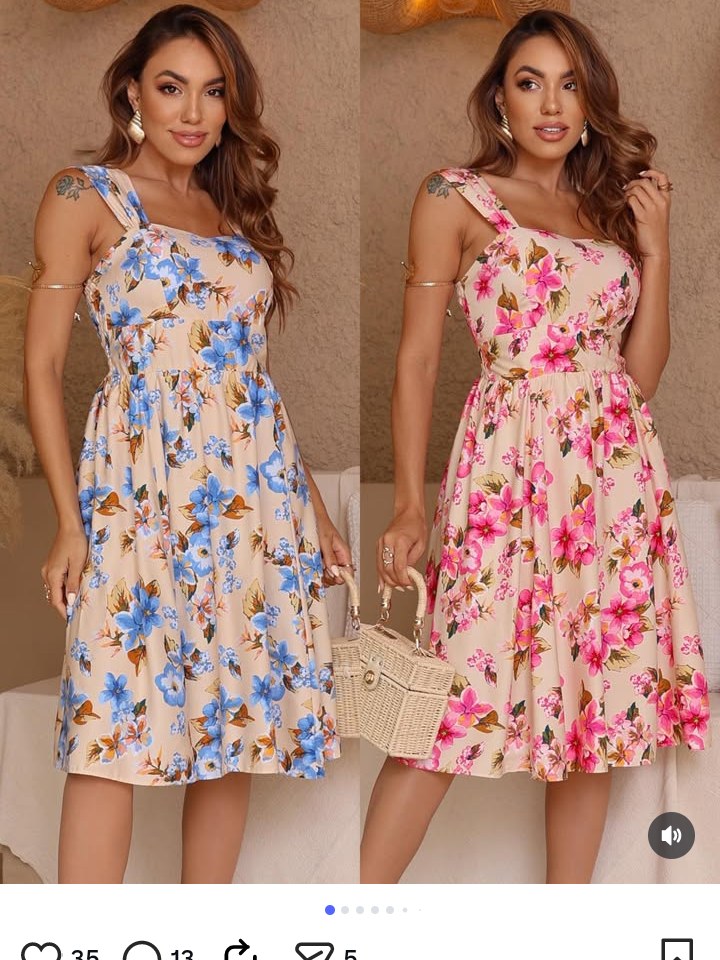 Vestido floral