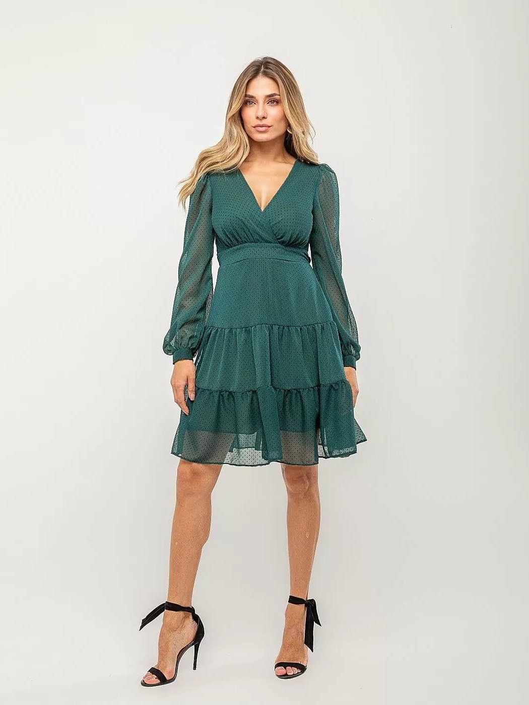 VESTIDO POA VELUDO LD387V