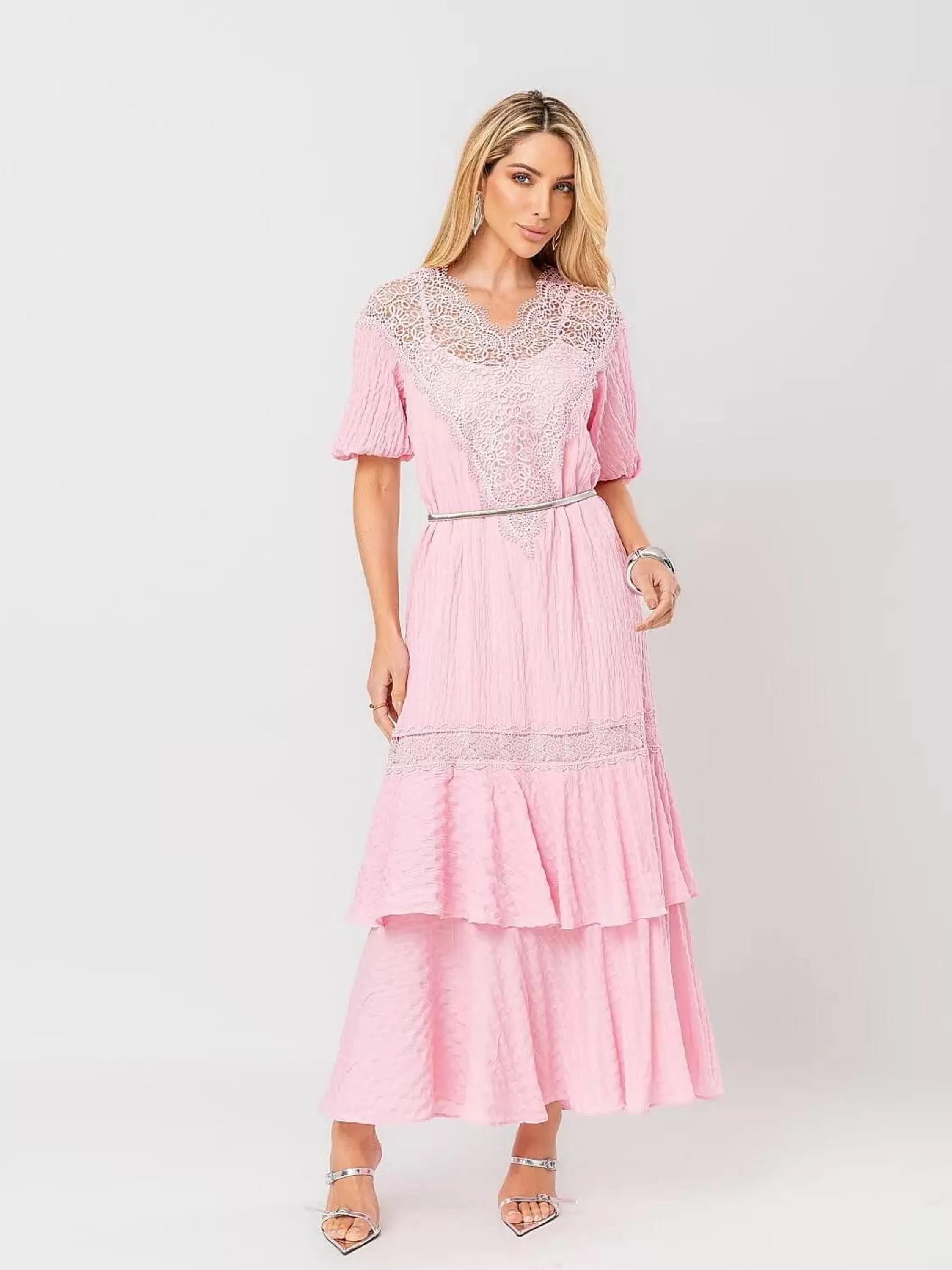 VESTIDO RENDA