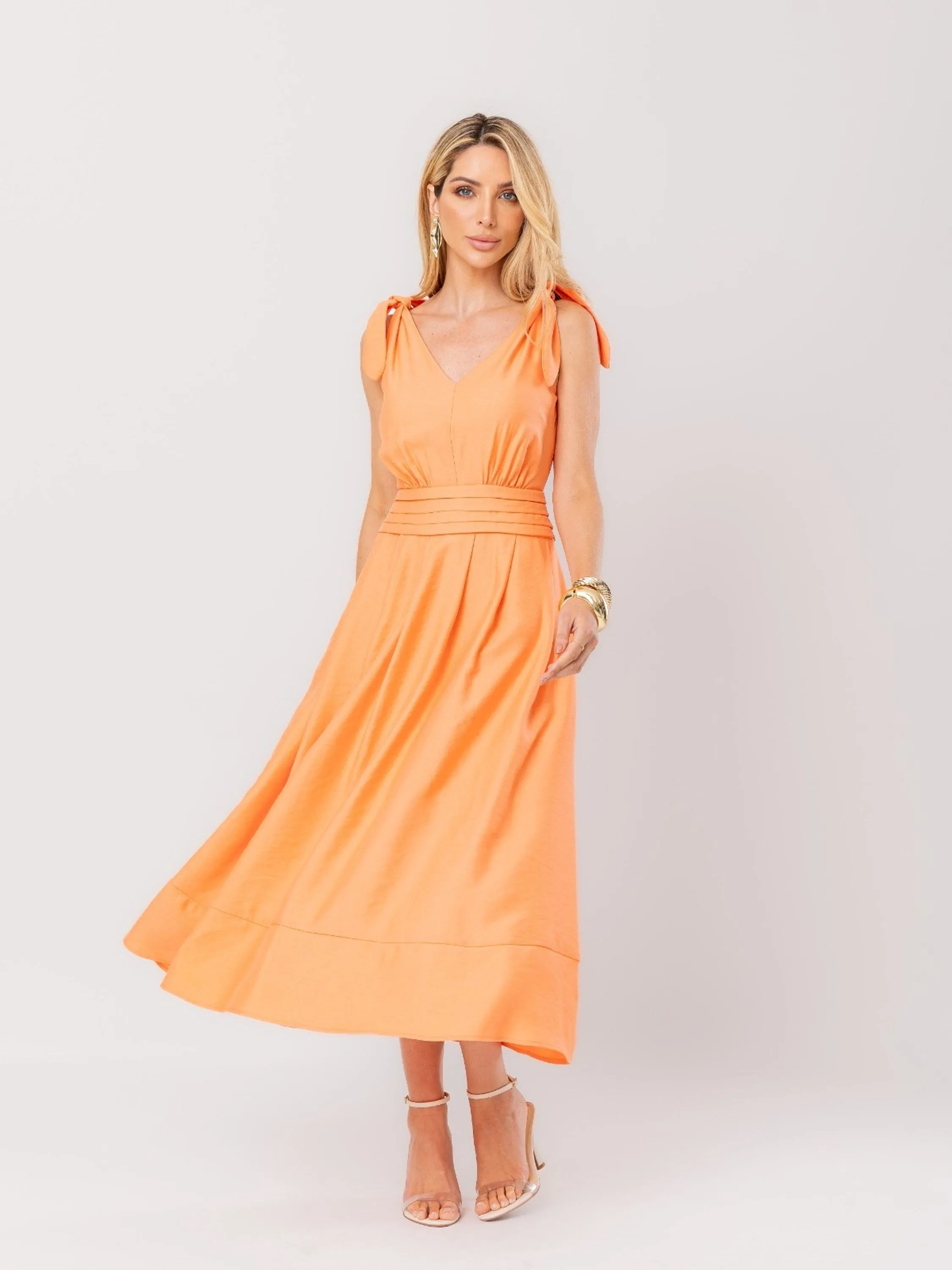 VESTIDO NERVURA LS164