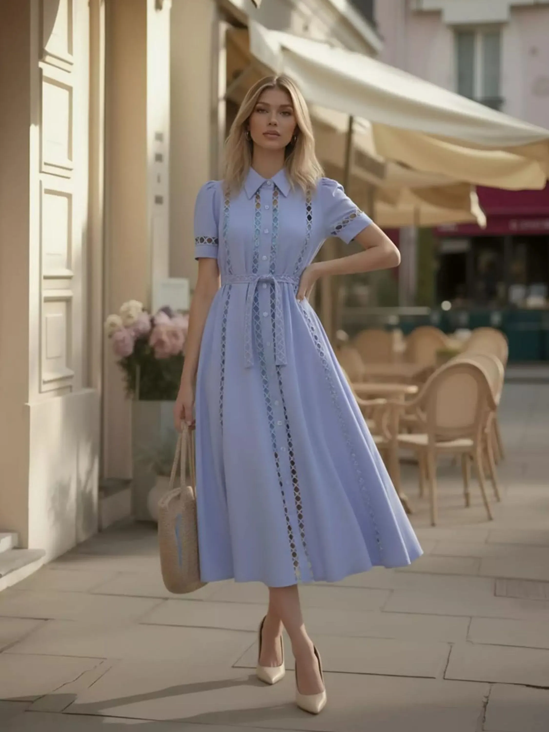 VESTIDO RENDA