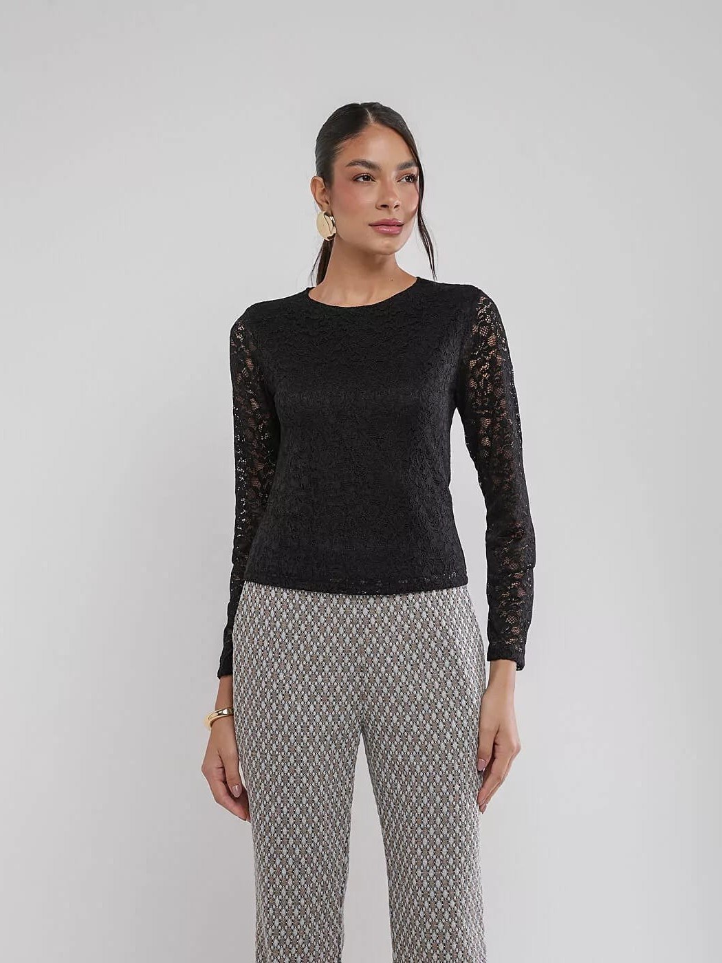 BLUSA FAVO LACE LS194