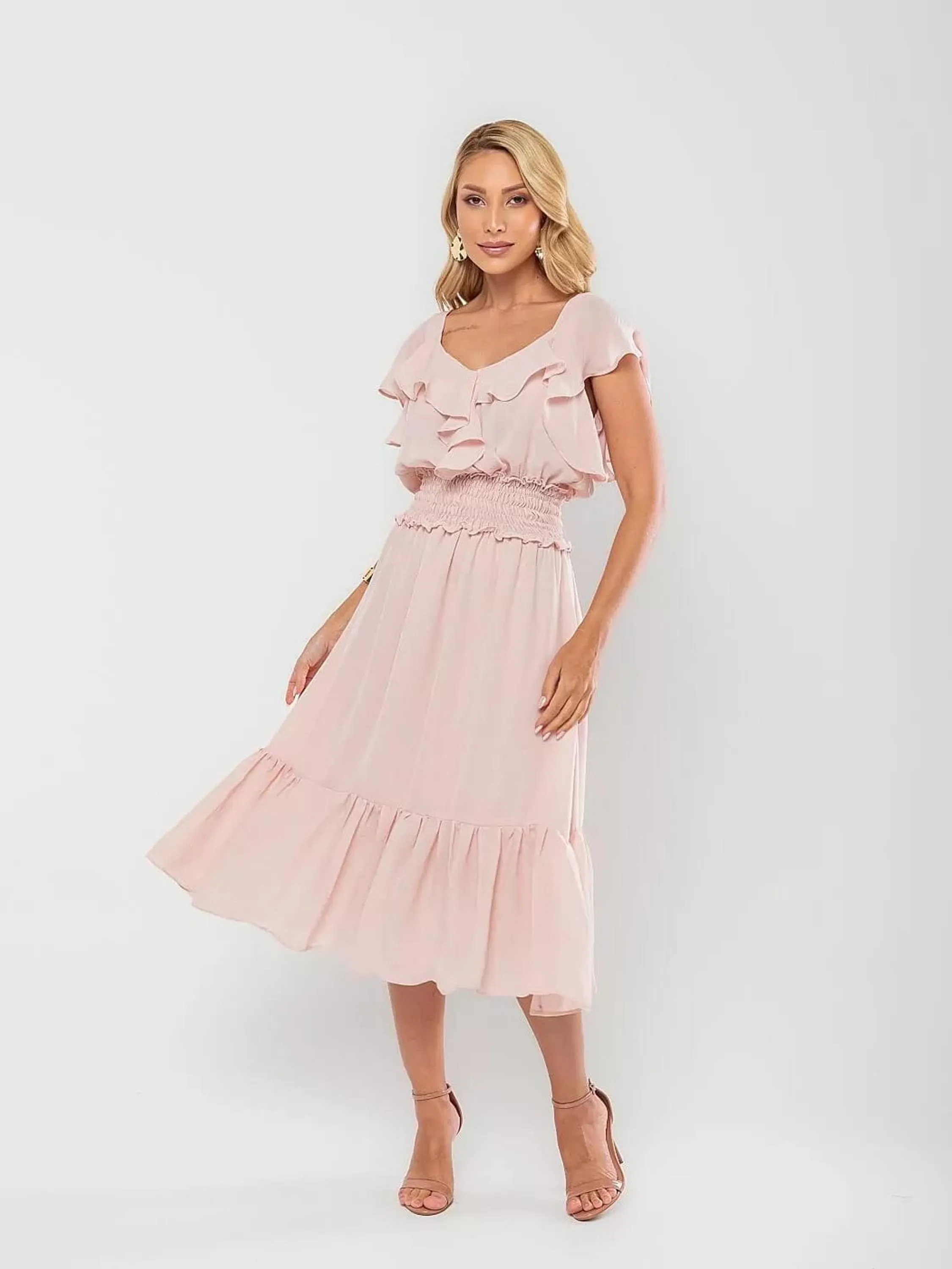 VESTIDO ELASTEX  LD011