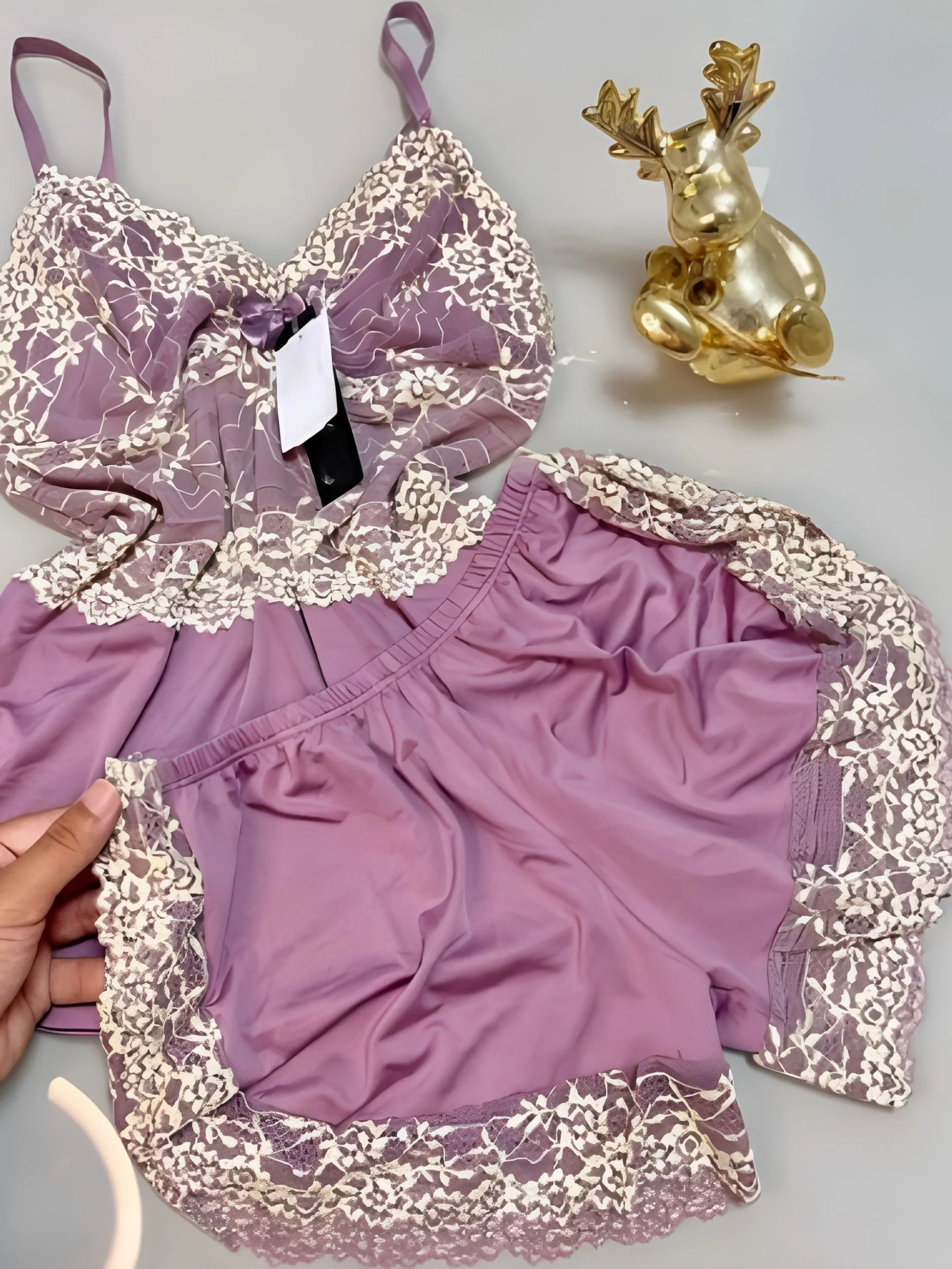 BABYDOLL ANGEL MICROFIBRA