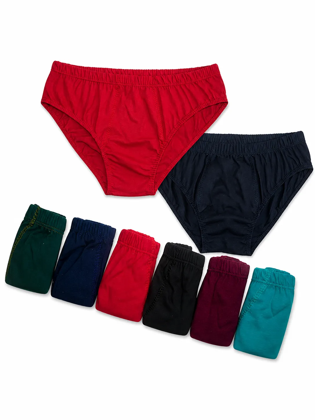 KIT C/ 12 CUECAS BÁSICAS ADULTO