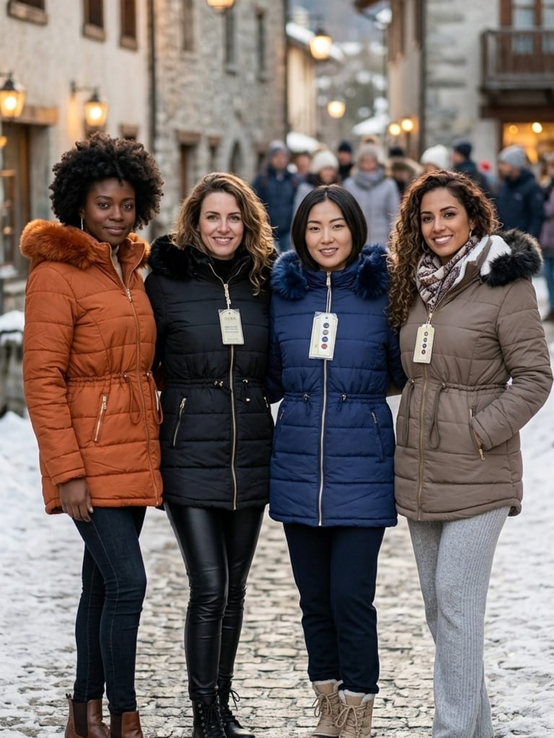 Jaqueta feminina dupla face