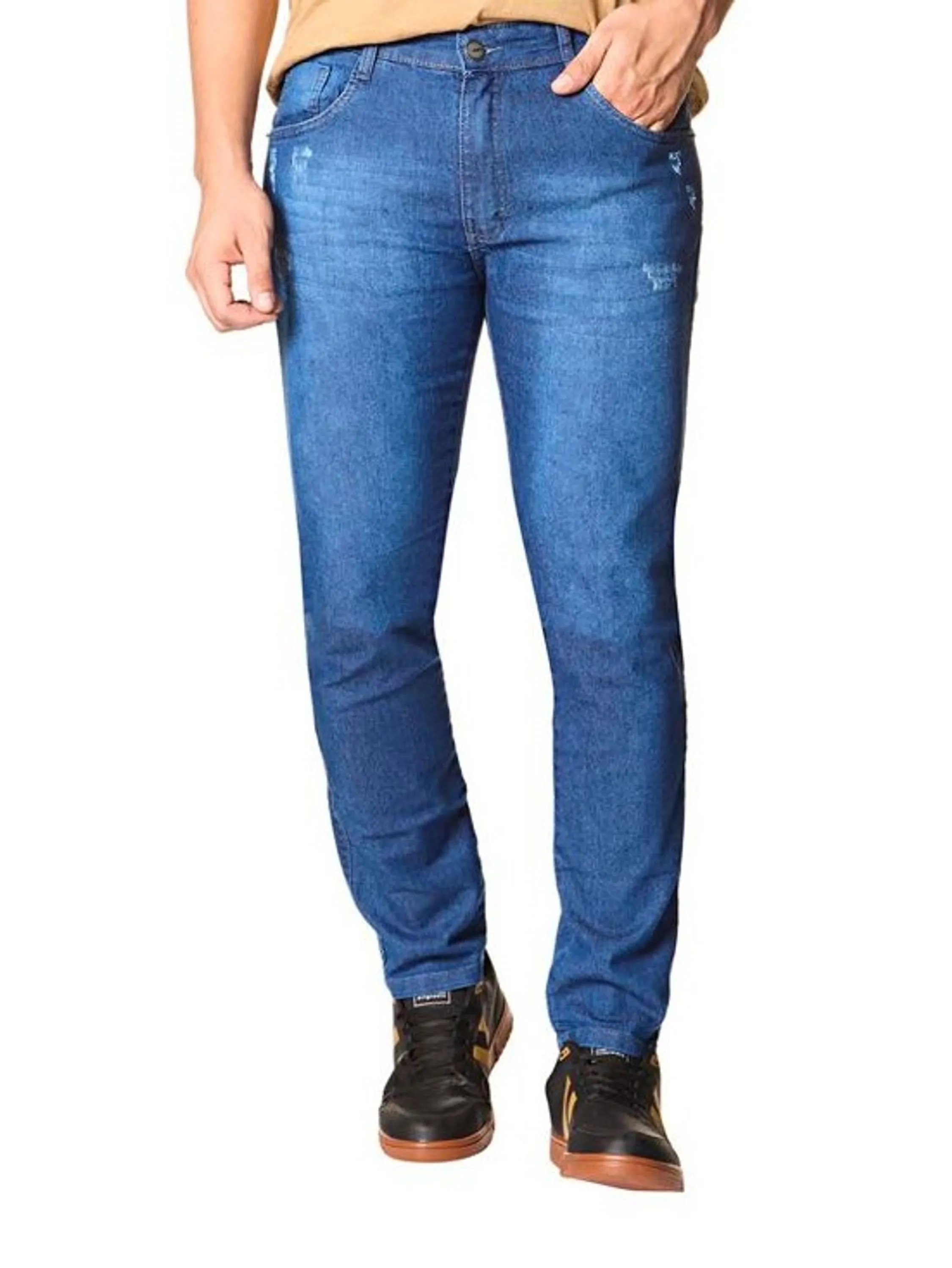 calça jeans masculina básica