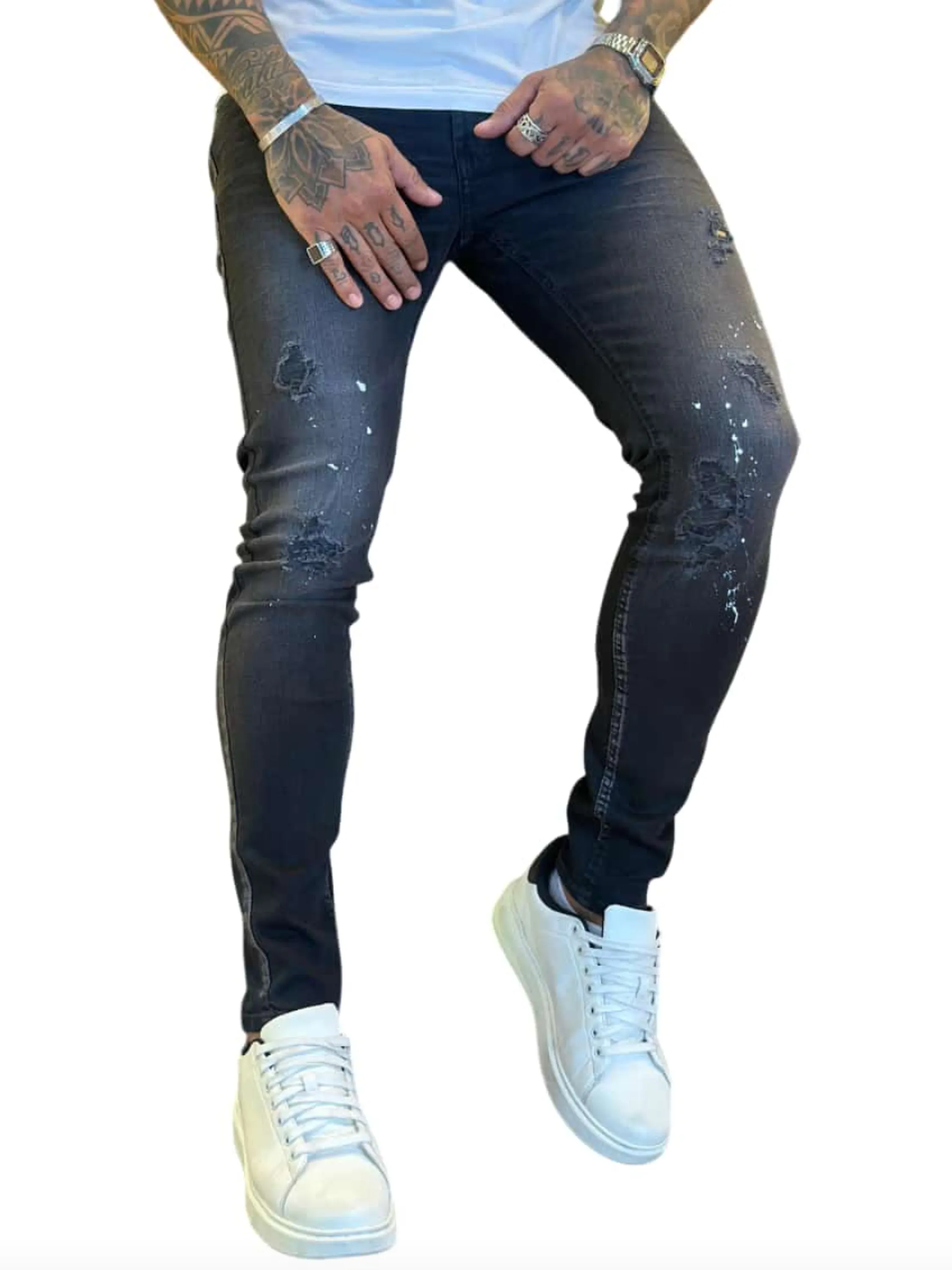 Calça Jeans CityDenim86 diferenciada,destroyer alguns detalhes na peça, modelagem super skinny disponível ,  ,Jeans Premium de alta qualidade,nos tamanhos do 38 ao 48