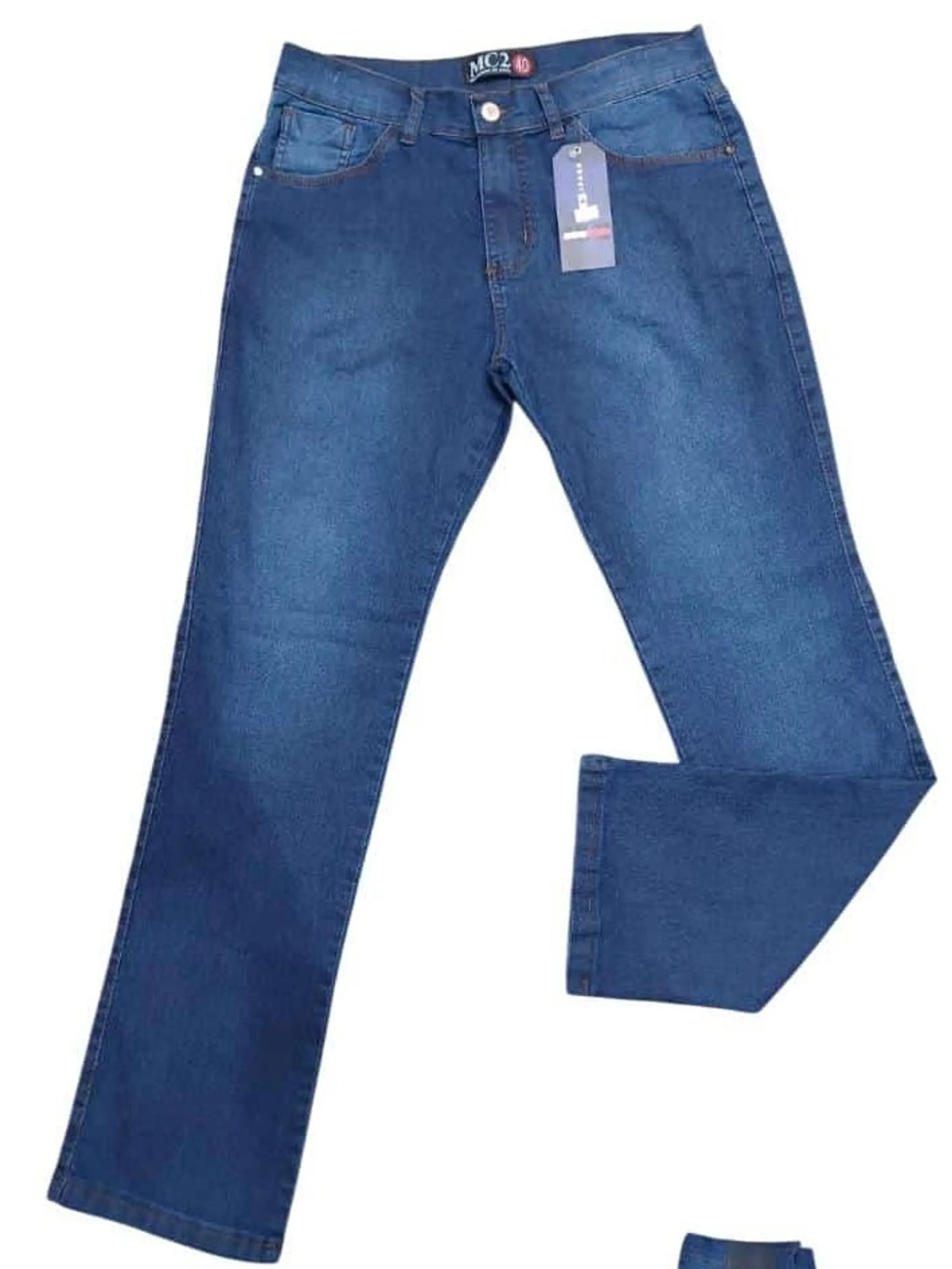 calça jeans tradicional sem elastano