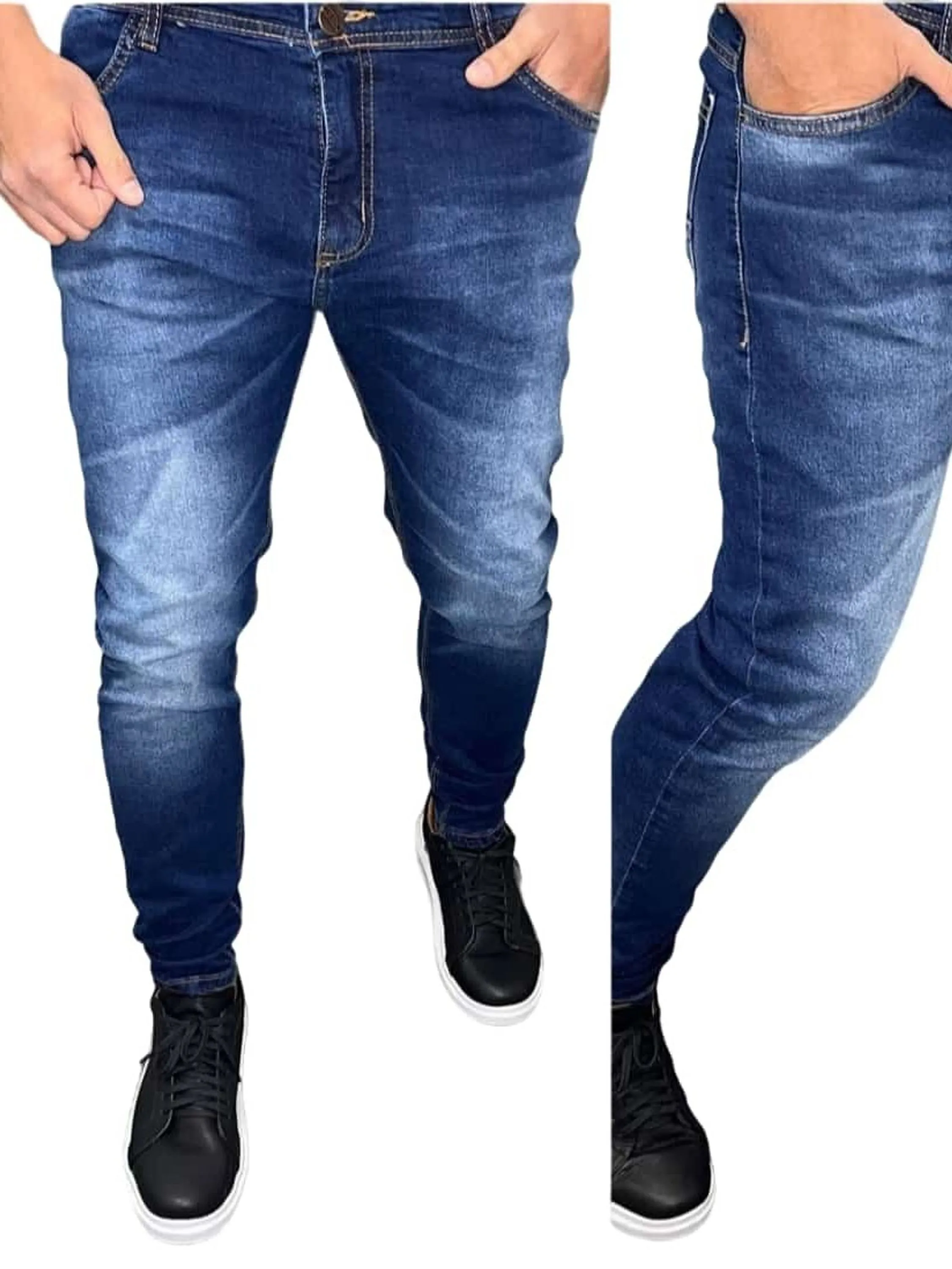 Calça Creed  masculina, superskinny diferenciada,  Premium, com elastano,estilo e qualidade,confeccionada pra atender o público diferenciado.