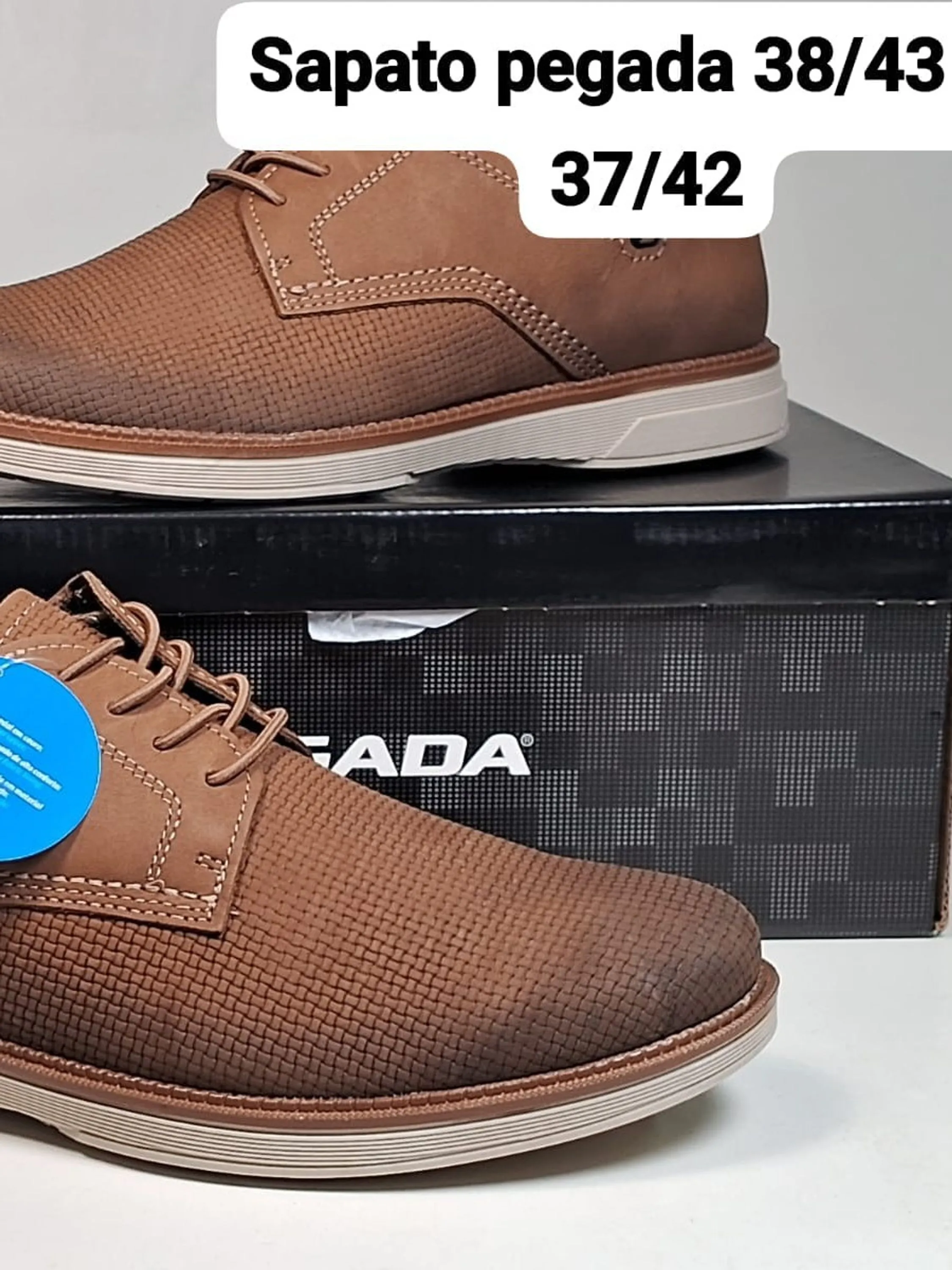 sapato masculino pegada couro legítimo