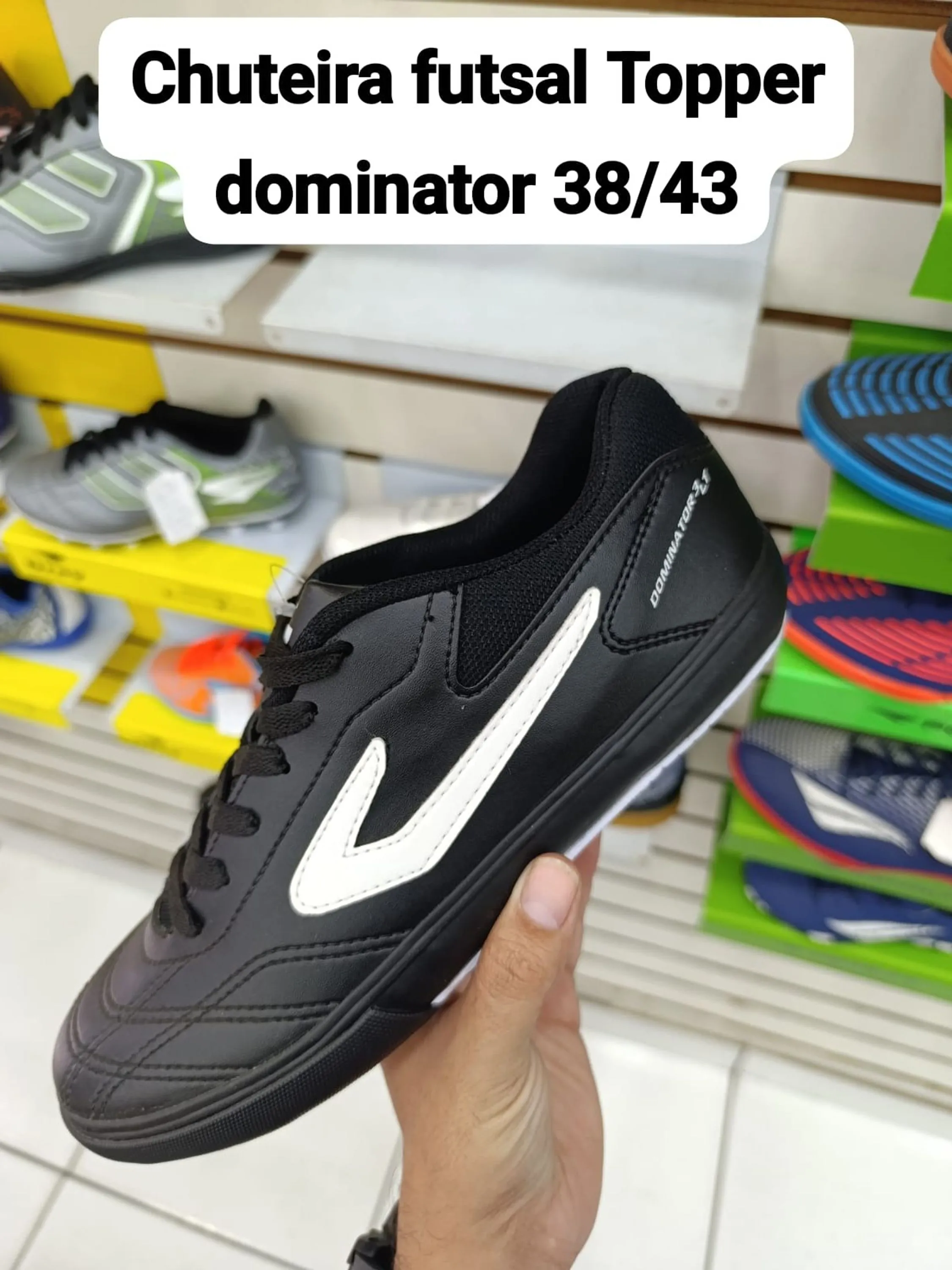 chuteira futsal Topper original