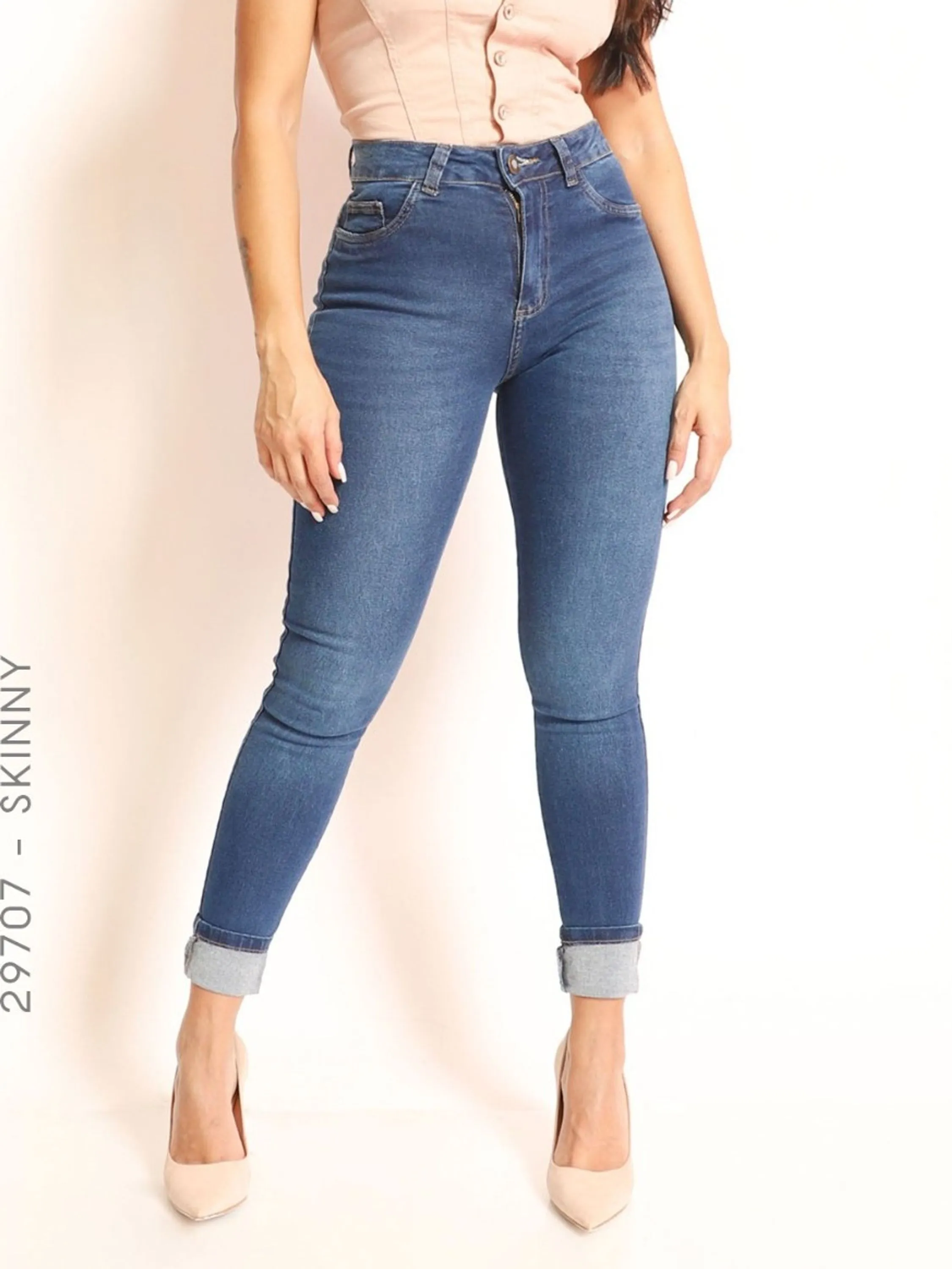 Calça  Biotipo Jeans Premium no atacado grade com 8 peças ,tamanhos do 36 ao 46