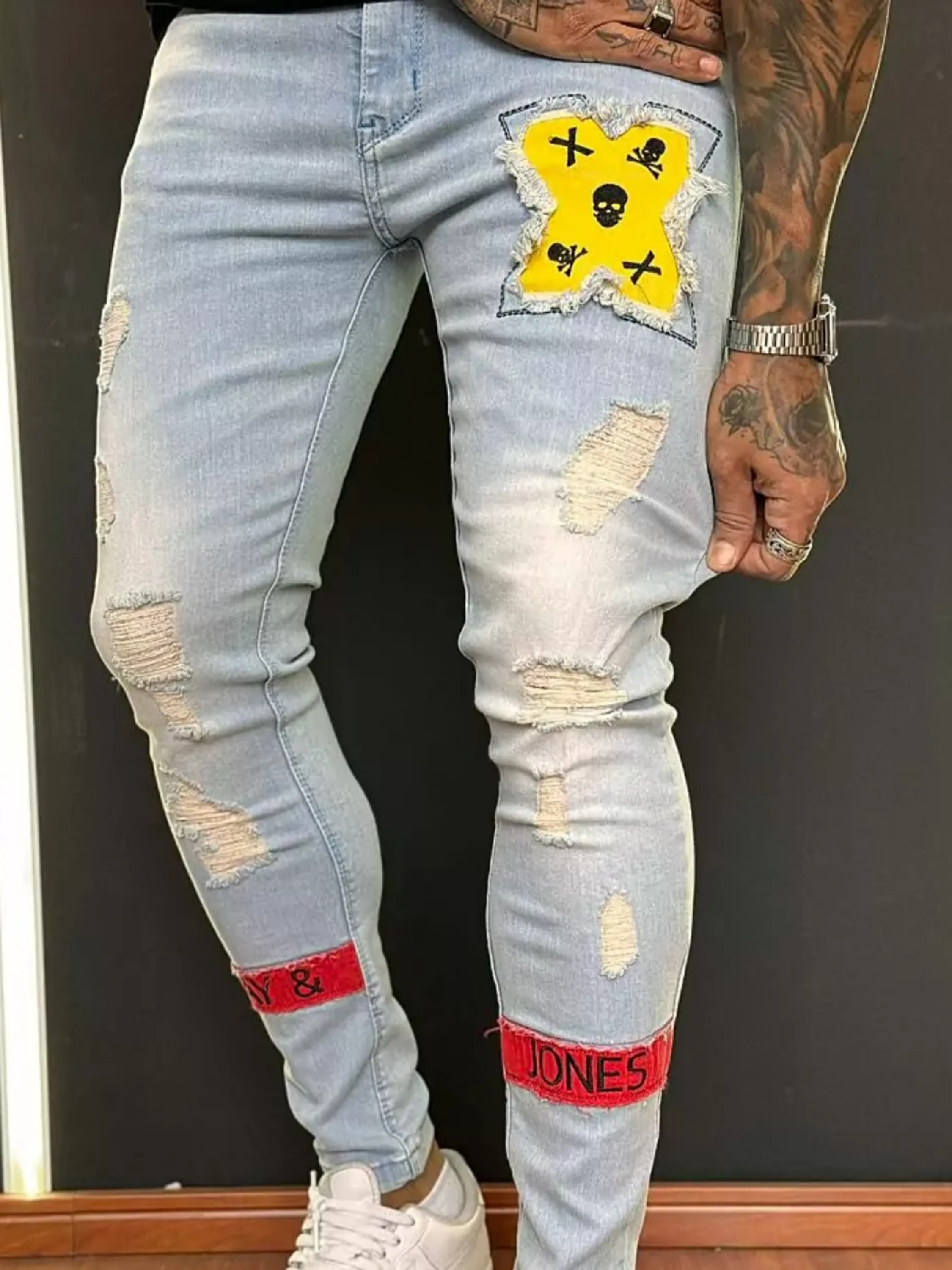 Calça jeans masculina,  estilo e a qualidade incomparáveis das peças Jay Jones - A marca definitiva de jeans Jay Jones uma referência no mercado de moda jeans. Peças de alta qualidade e estilo único. Na Jay Jones utilizamos apenas os melhores materiais na fabricação de suas peças. Durabilidade e resistência dos jeans .