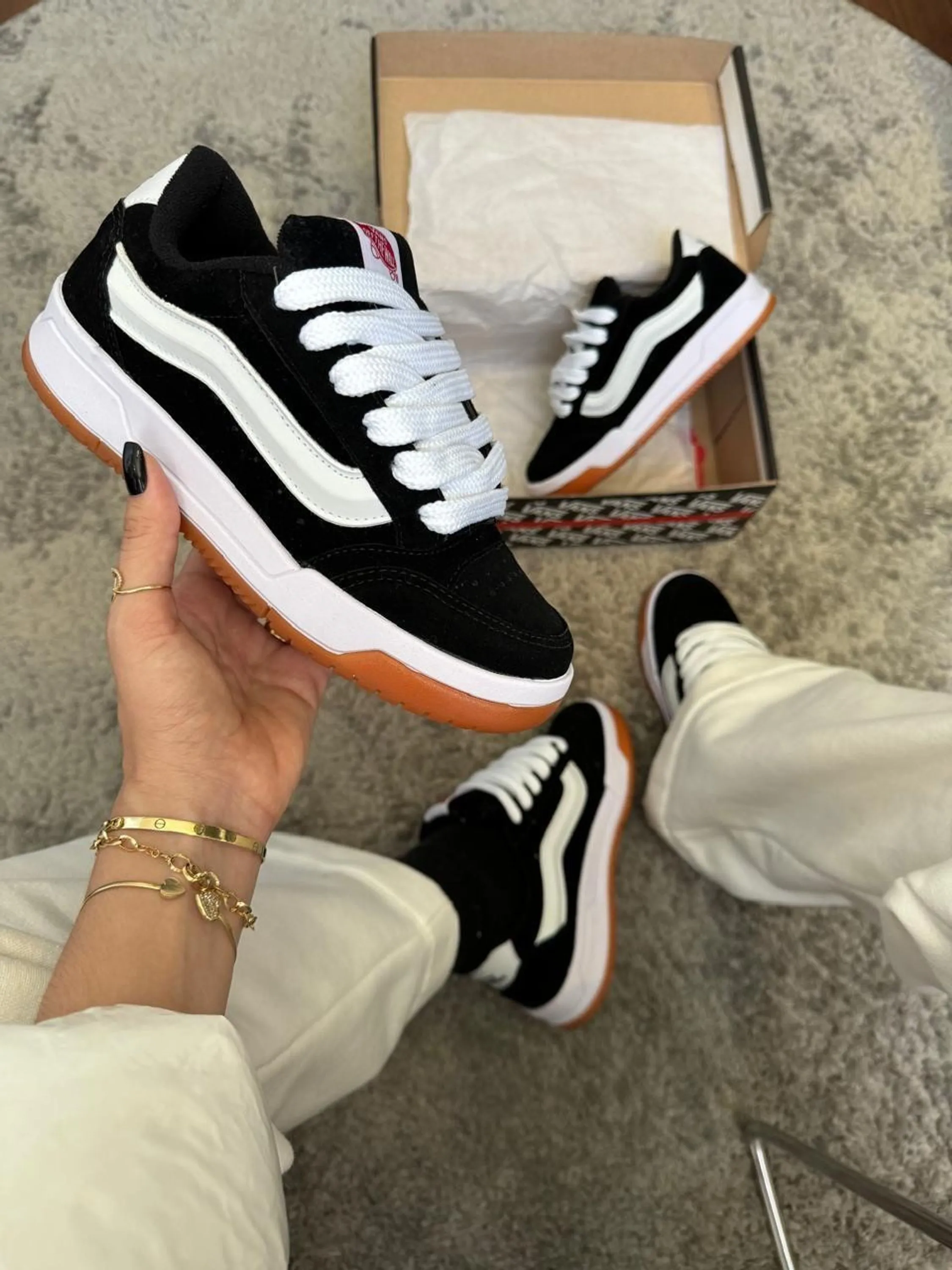Tenis vans Hylane Nineties primeira linha