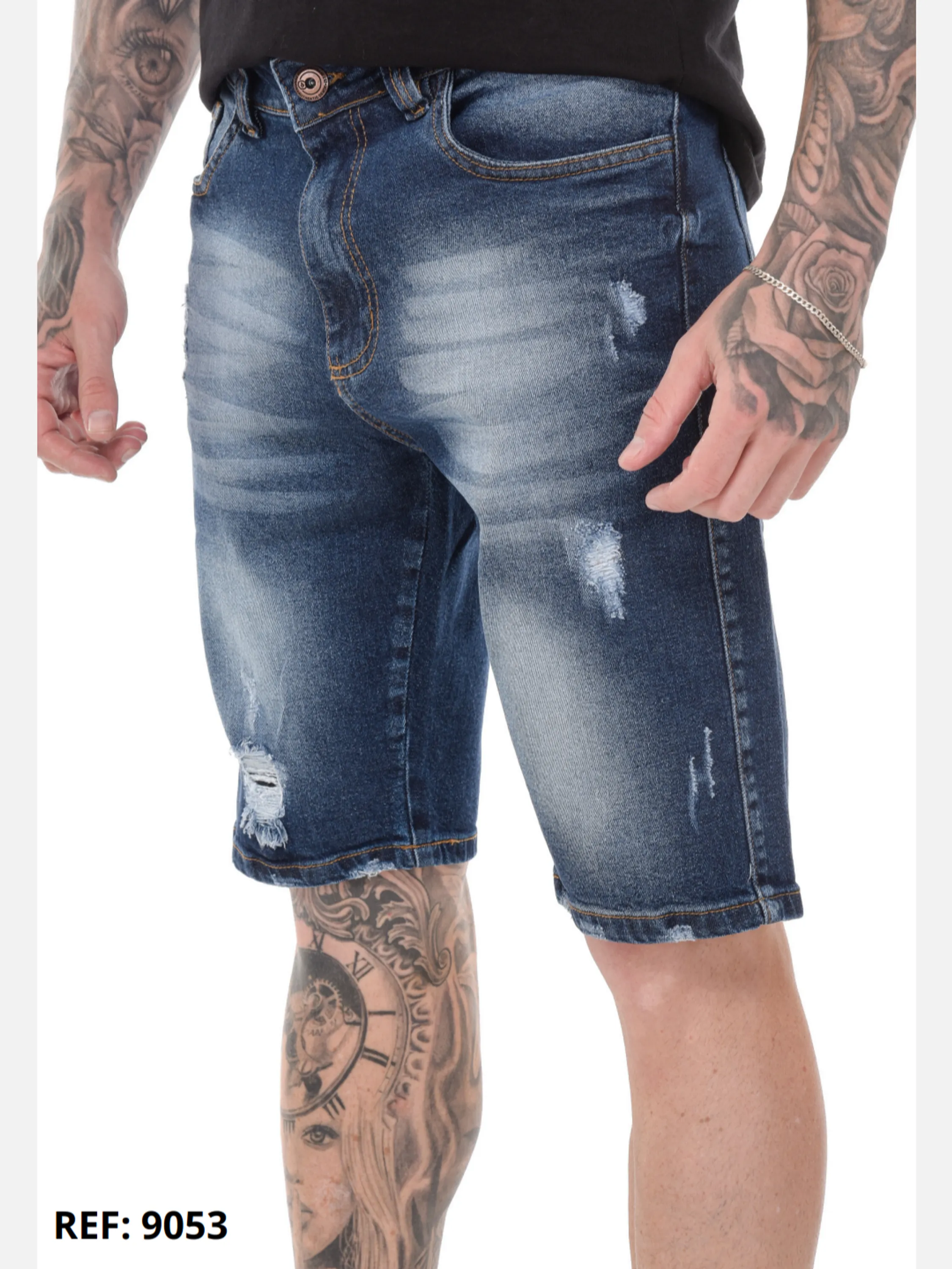 Bermuda Jeans masculina no atacado numeração do 38 ao 46,o melhor jeans do Brasil.