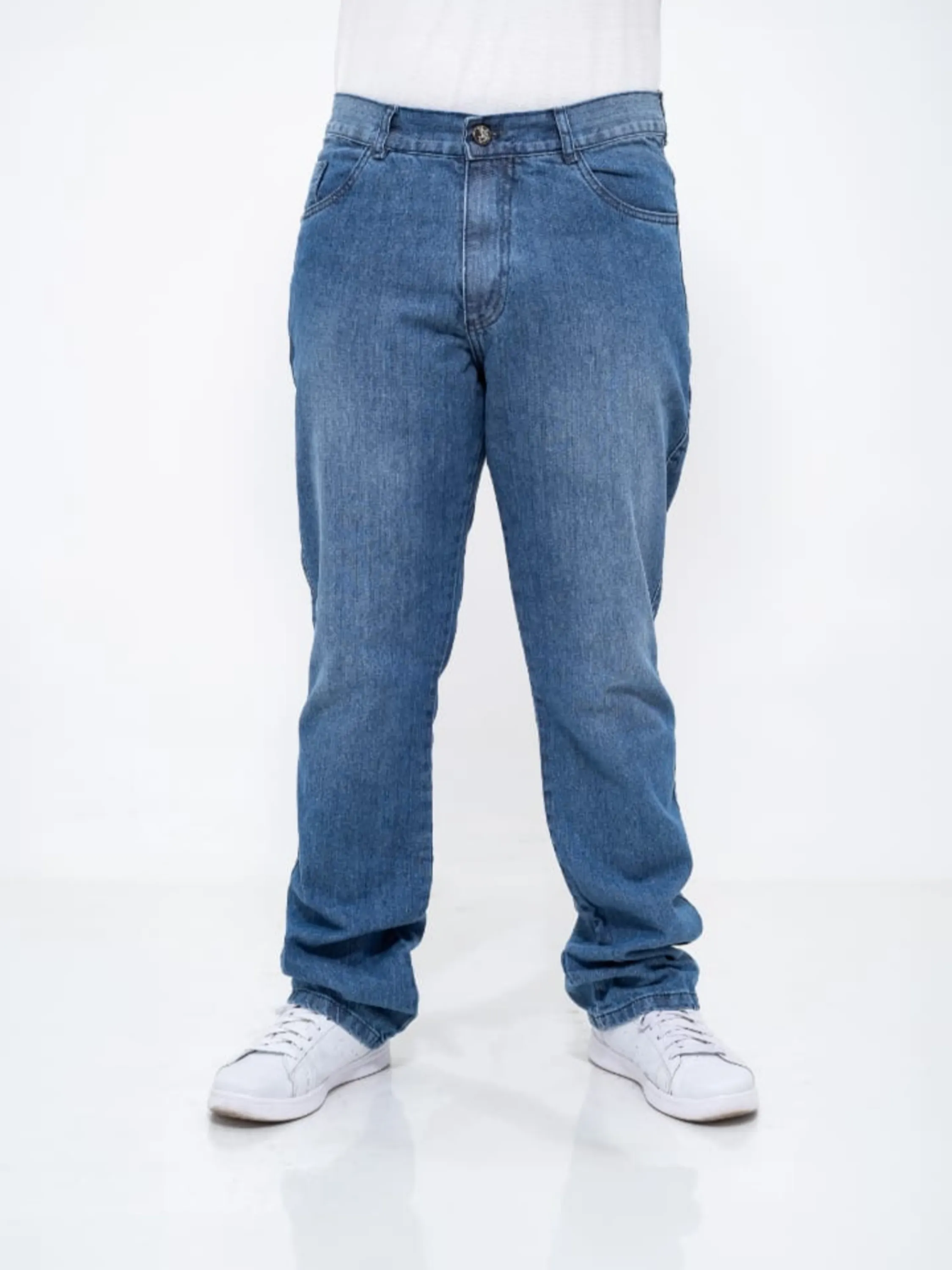 calça Jeans masculina sem elastano.