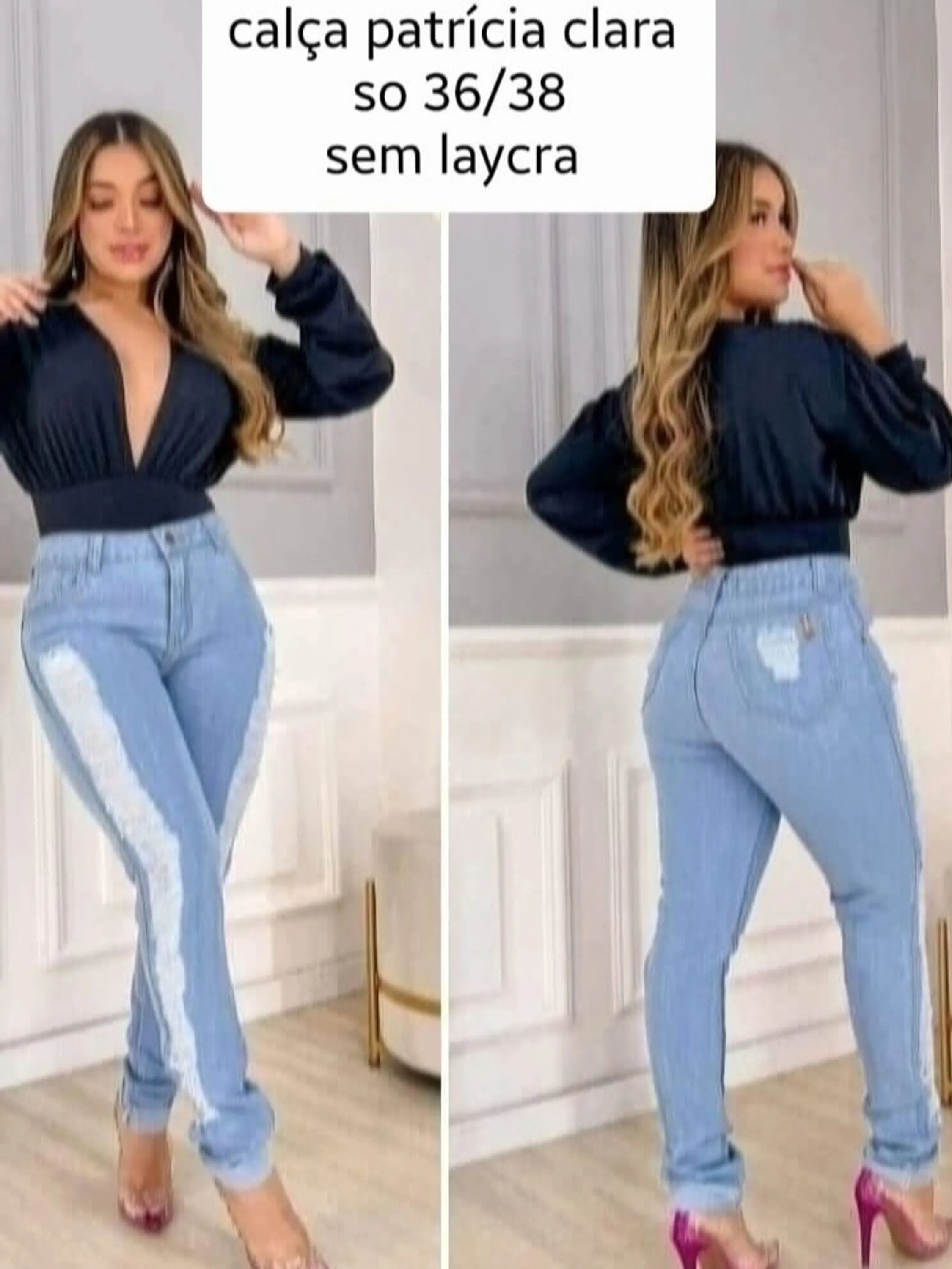 Calça patrícia clara