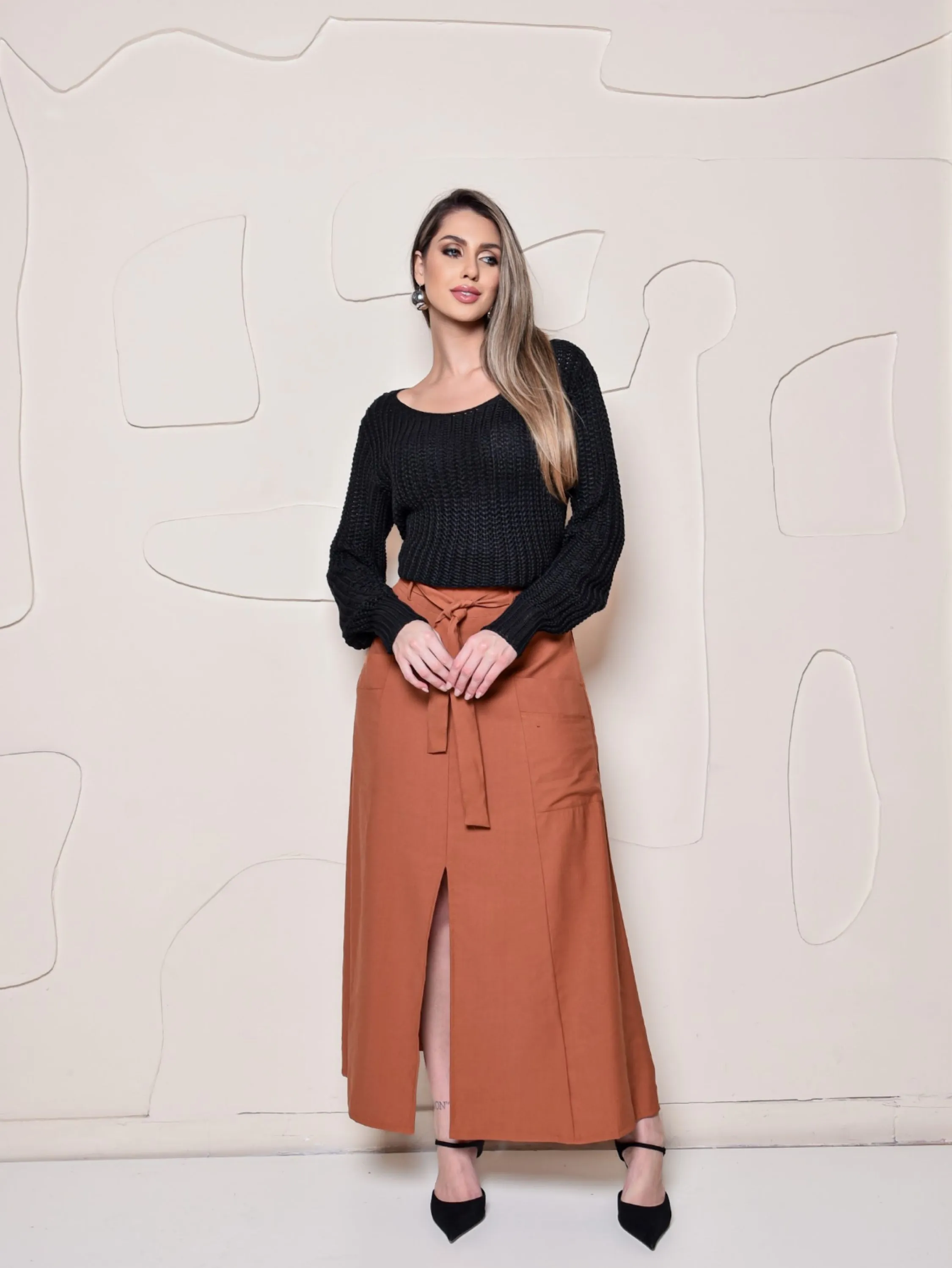 Blusa tricot Cenarium linha G