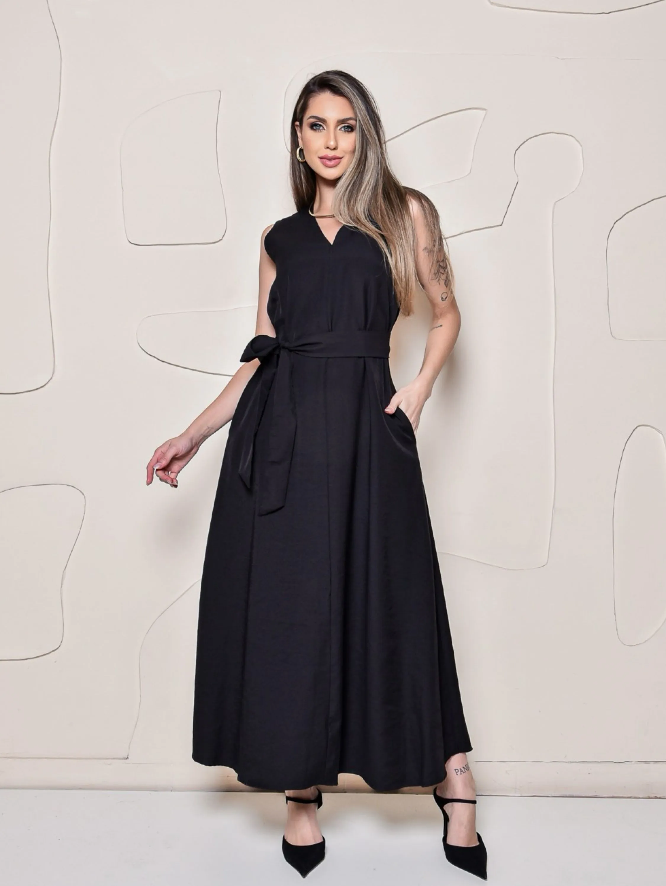 Vestido Cenarium Regata
