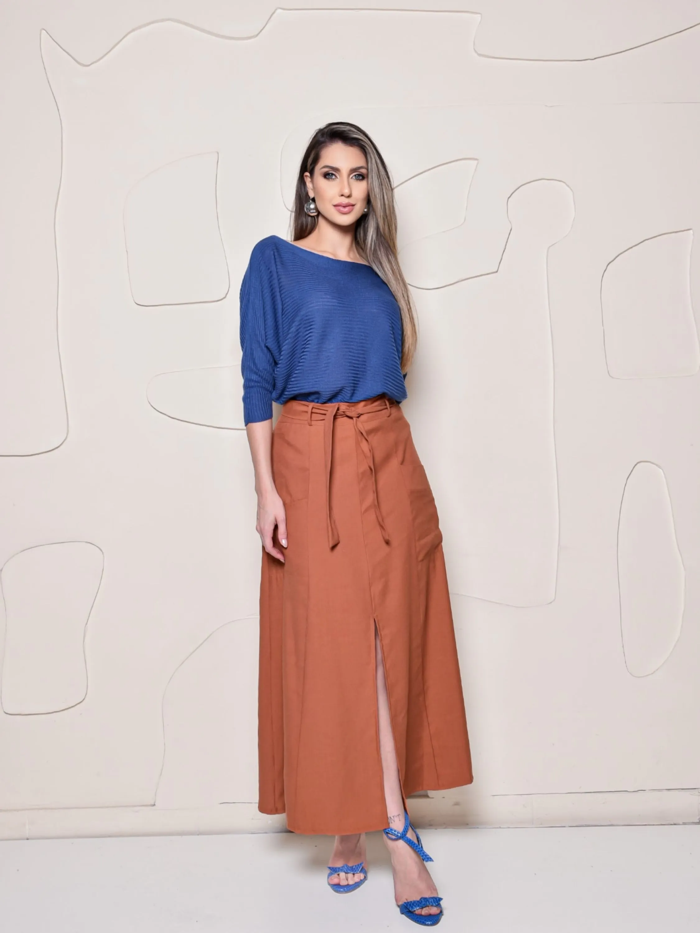 Blusa tricot Cenarium Morcego