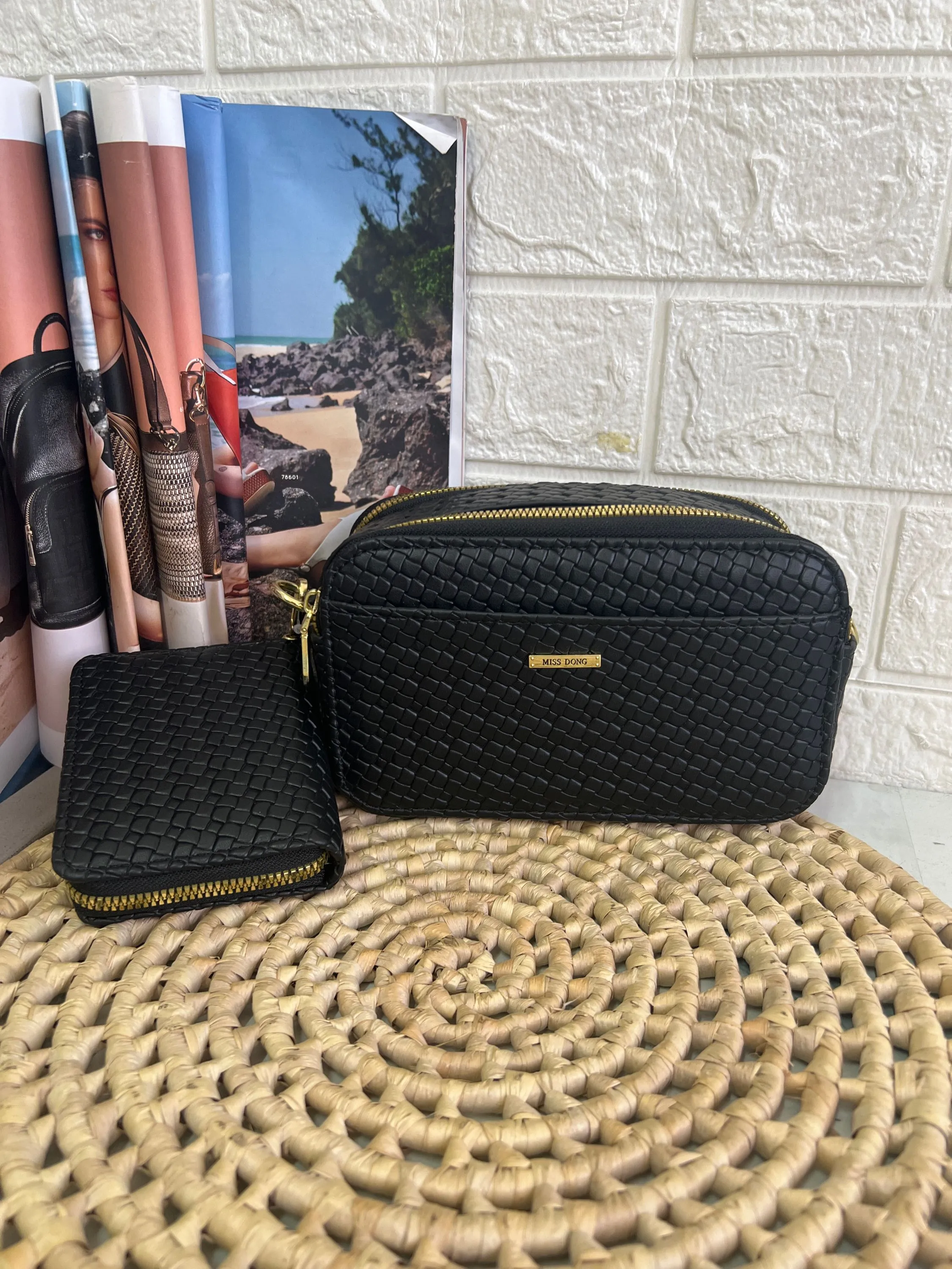 Bolsa pequena com carteira DB-1611