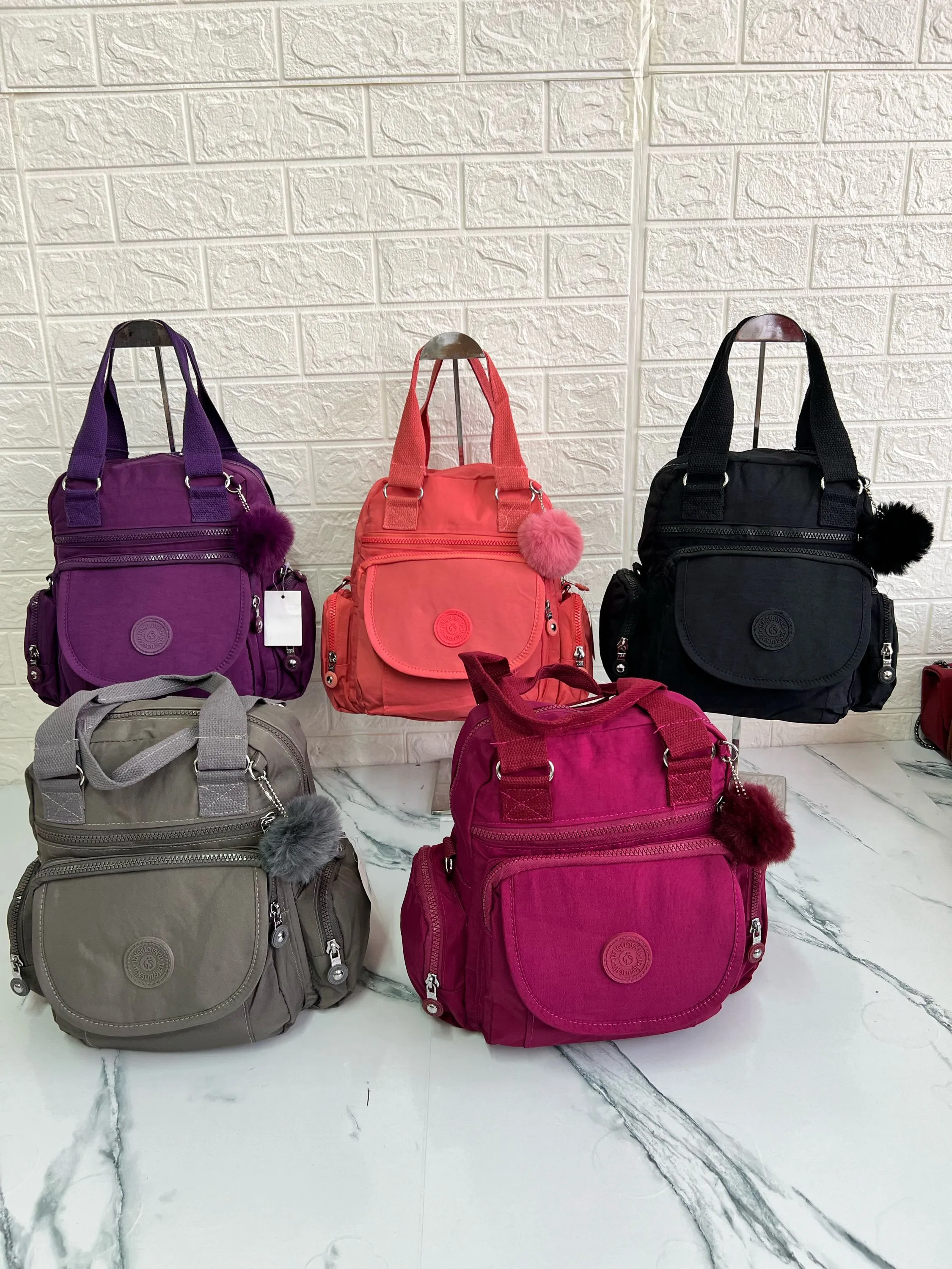 Bolsa feminina mochila niyon