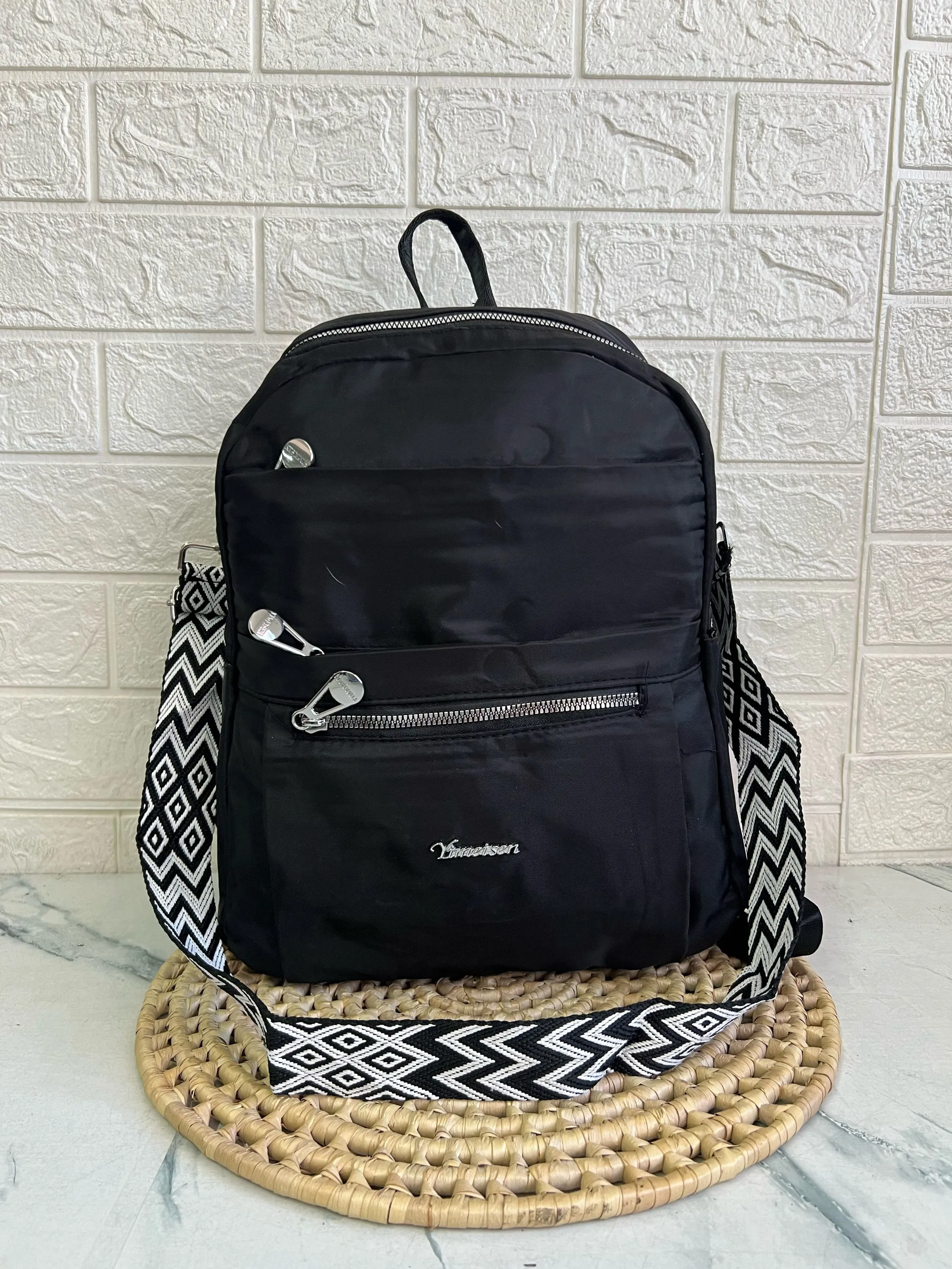 Mochila feminina com alça vira bolsa y8037